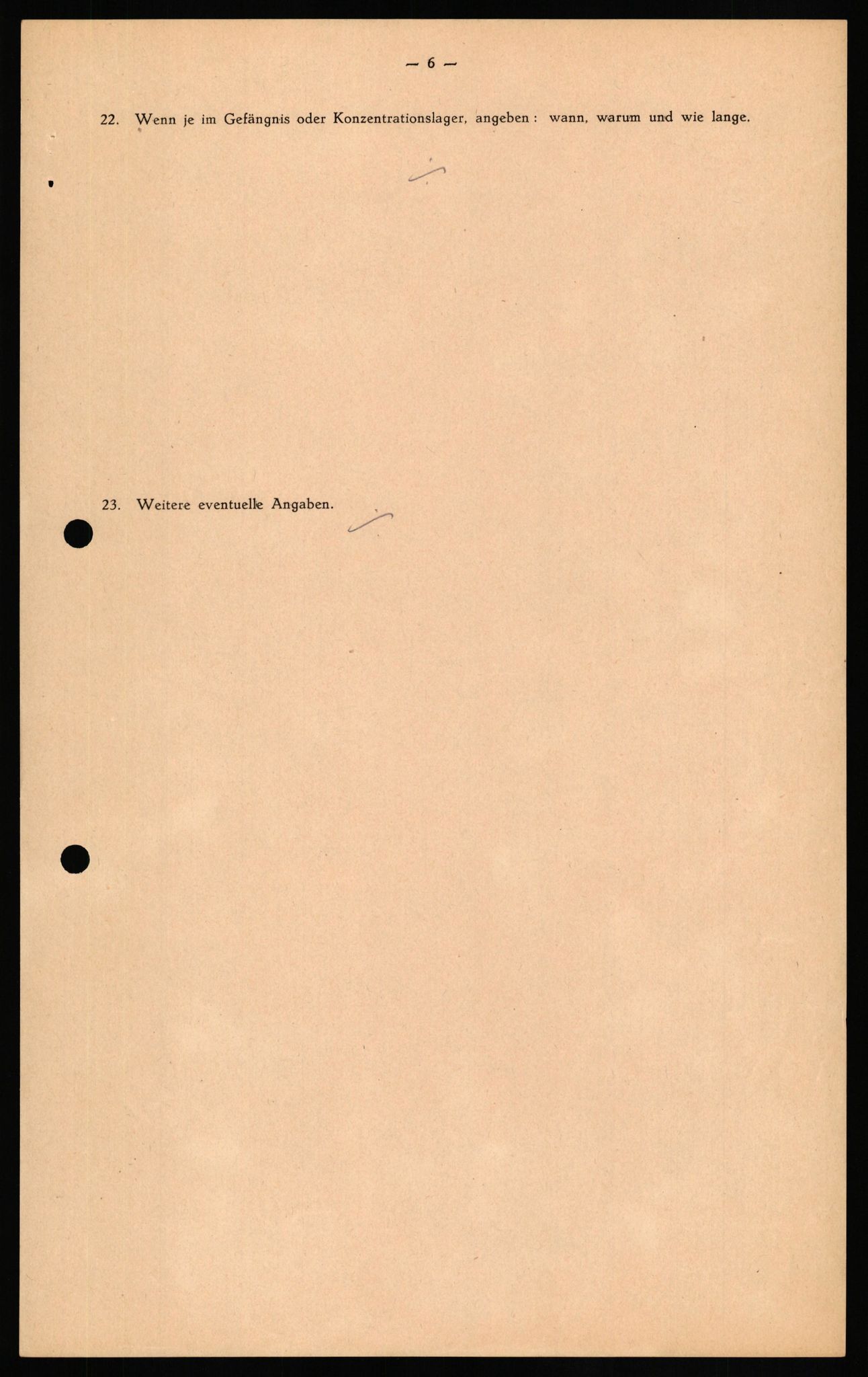 Forsvaret, Forsvarets overkommando II, RA/RAFA-3915/D/Db/L0023: CI Questionaires. Tyske okkupasjonsstyrker i Norge. Tyskere., 1945-1946, p. 337