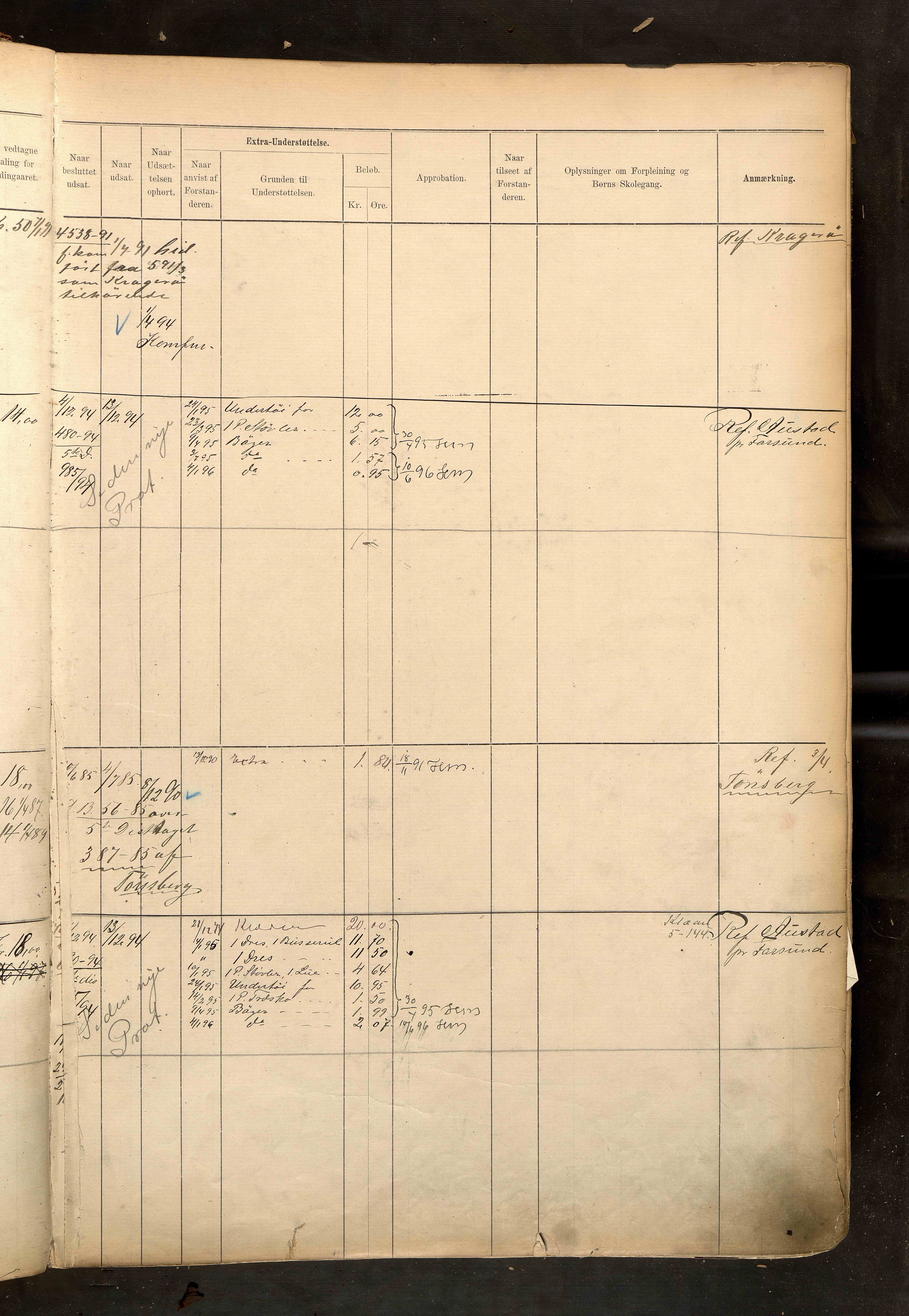 Fattigvesenet, OBA/A-20045/H/Hd/L0003: Manntallsprotokoll. Mnr. 1-500, 1887-1897, p. 62