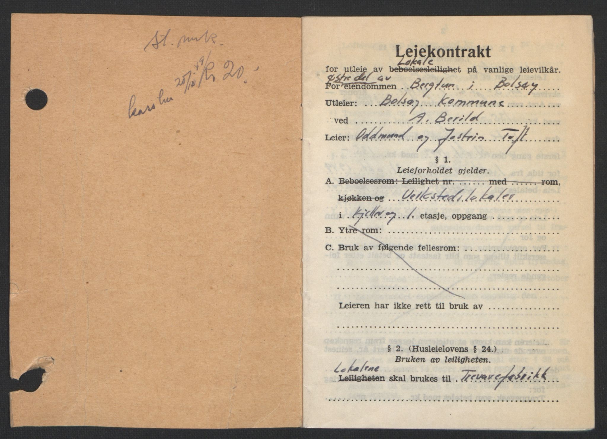 Romsdal sorenskriveri, AV/SAT-A-4149/1/2/2C: Mortgage book no. B5, 1949-1950, Diary no: : 2811/1949