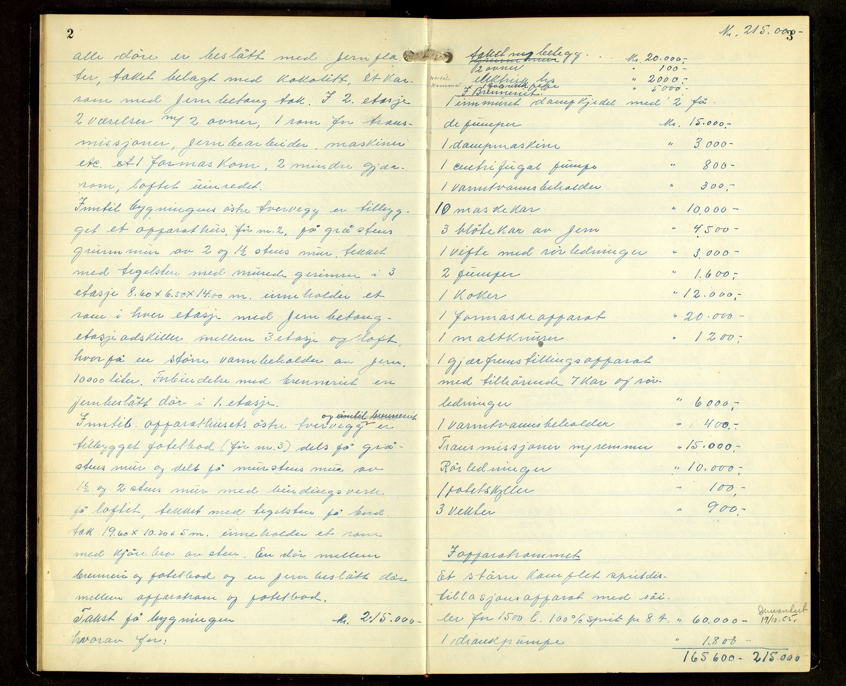 Norges Brannkasse, Furnes, AV/SAH-NBRANF-004/F/L0004: Branntakstprotokoll, 1947-1950, p. 2-3