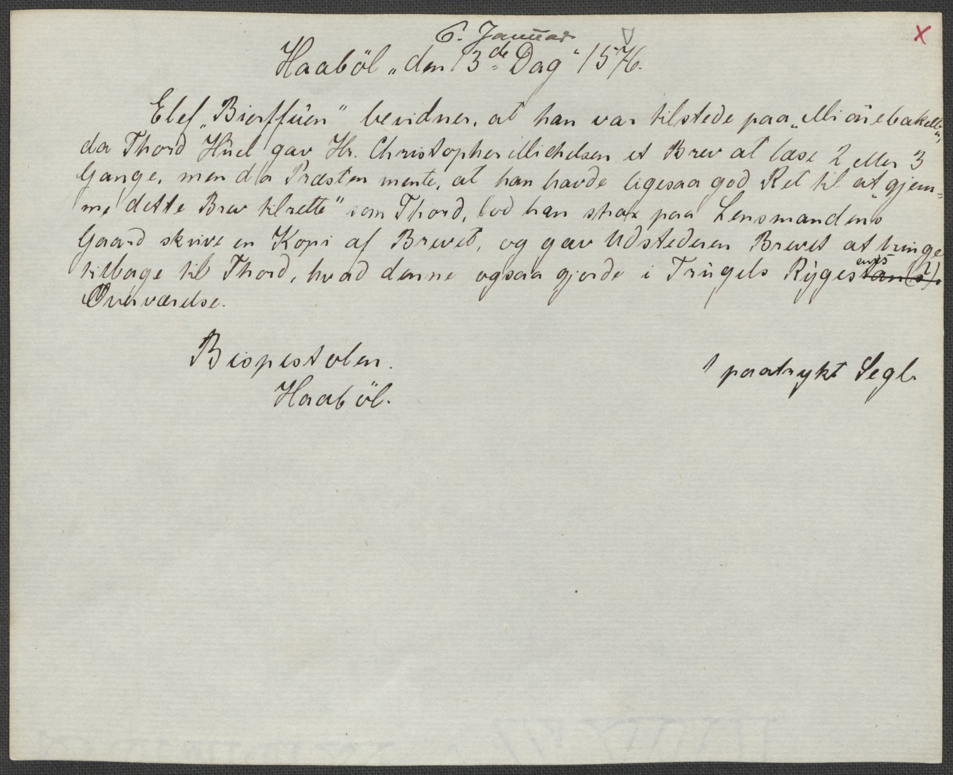 Riksarkivets diplomsamling, AV/RA-EA-5965/F15/L0005: Prestearkiv - Østfold, 1572-1830, p. 68