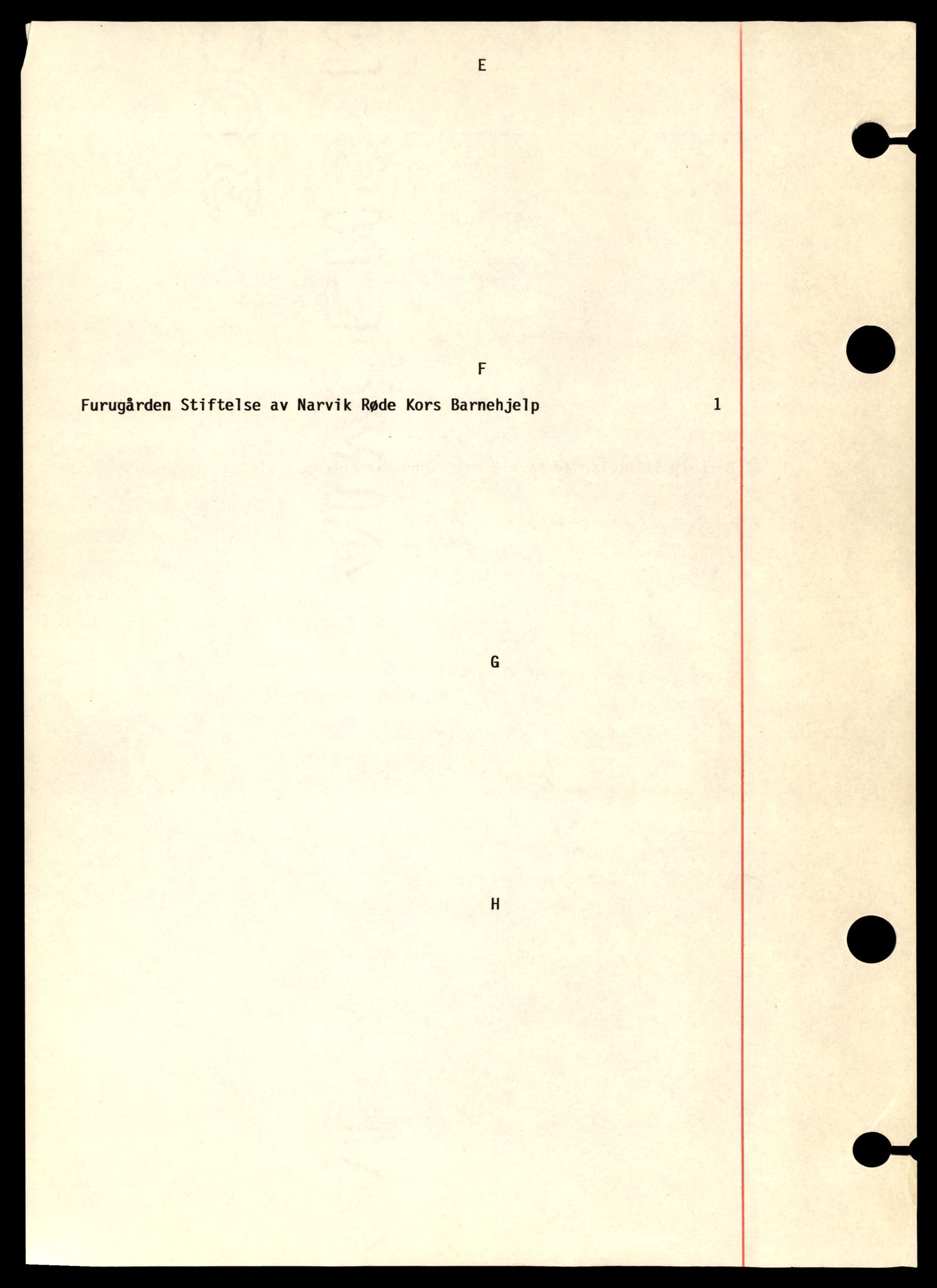 Narvik sorenskriveri, SAT/A-0002/2/J/Jc/Jcd/L0005: Stiftelser, 1982, p. 2