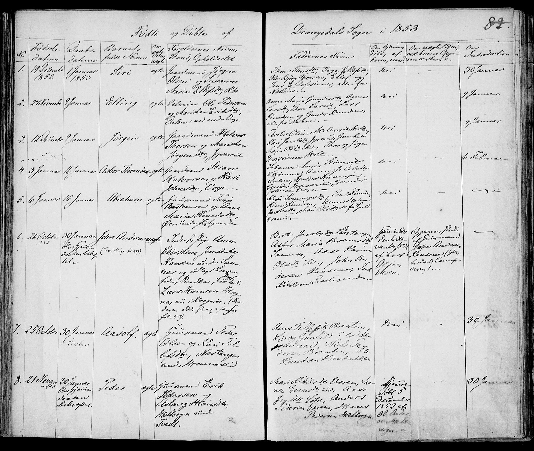 Drangedal kirkebøker, SAKO/A-258/F/Fa/L0007a: Parish register (official) no. 7a, 1837-1856, p. 89
