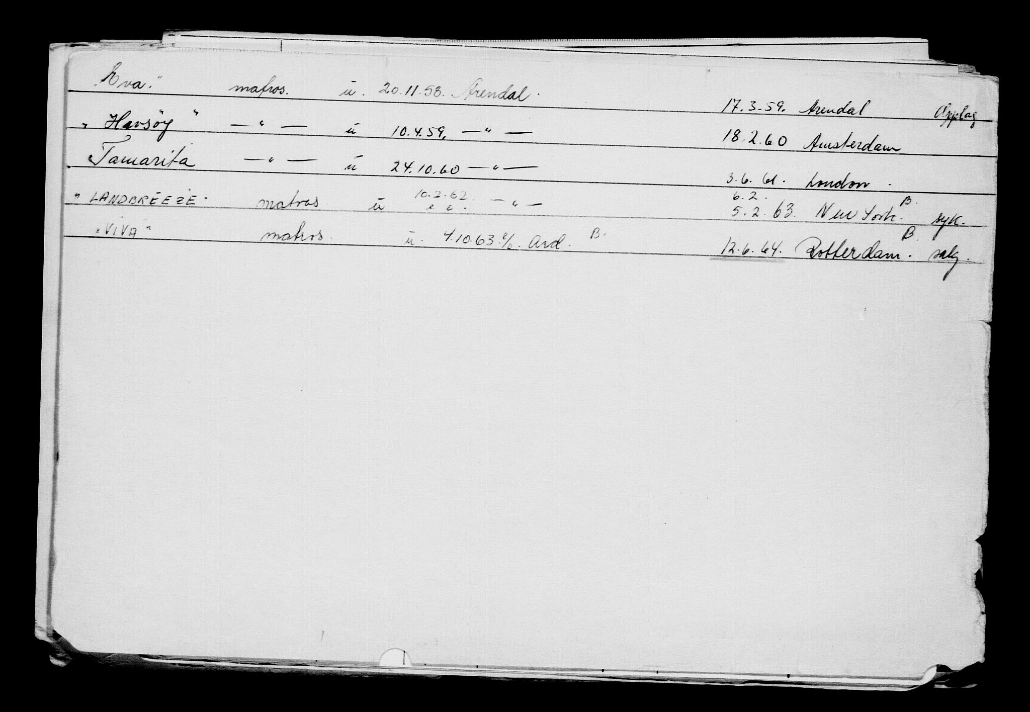 Direktoratet for sjømenn, AV/RA-S-3545/G/Gb/L0065: Hovedkort, 1906, p. 116