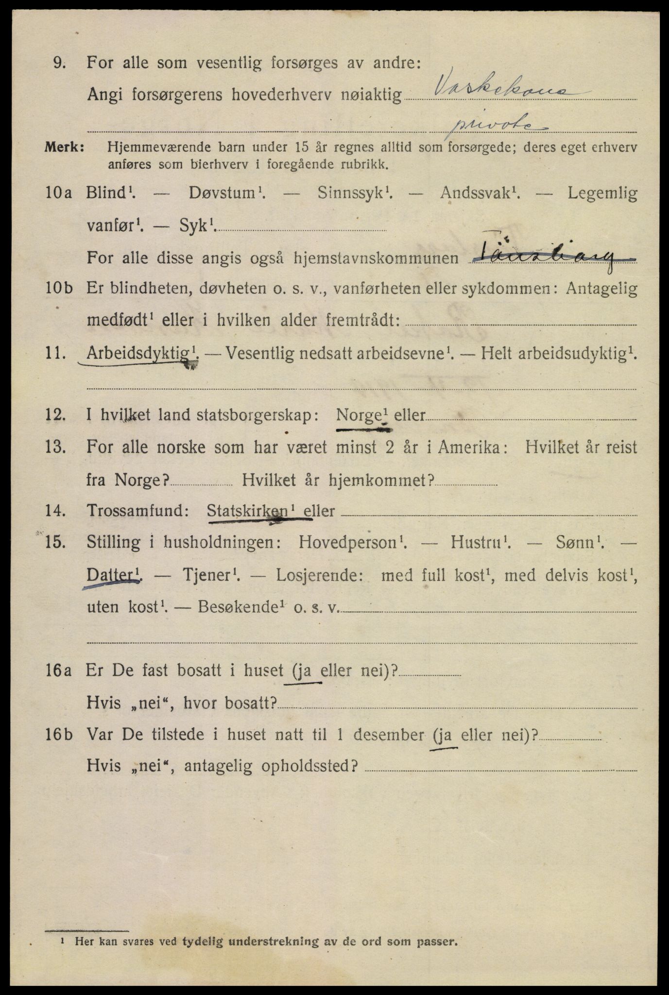 SAKO, 1920 census for Tønsberg, 1920, p. 13772