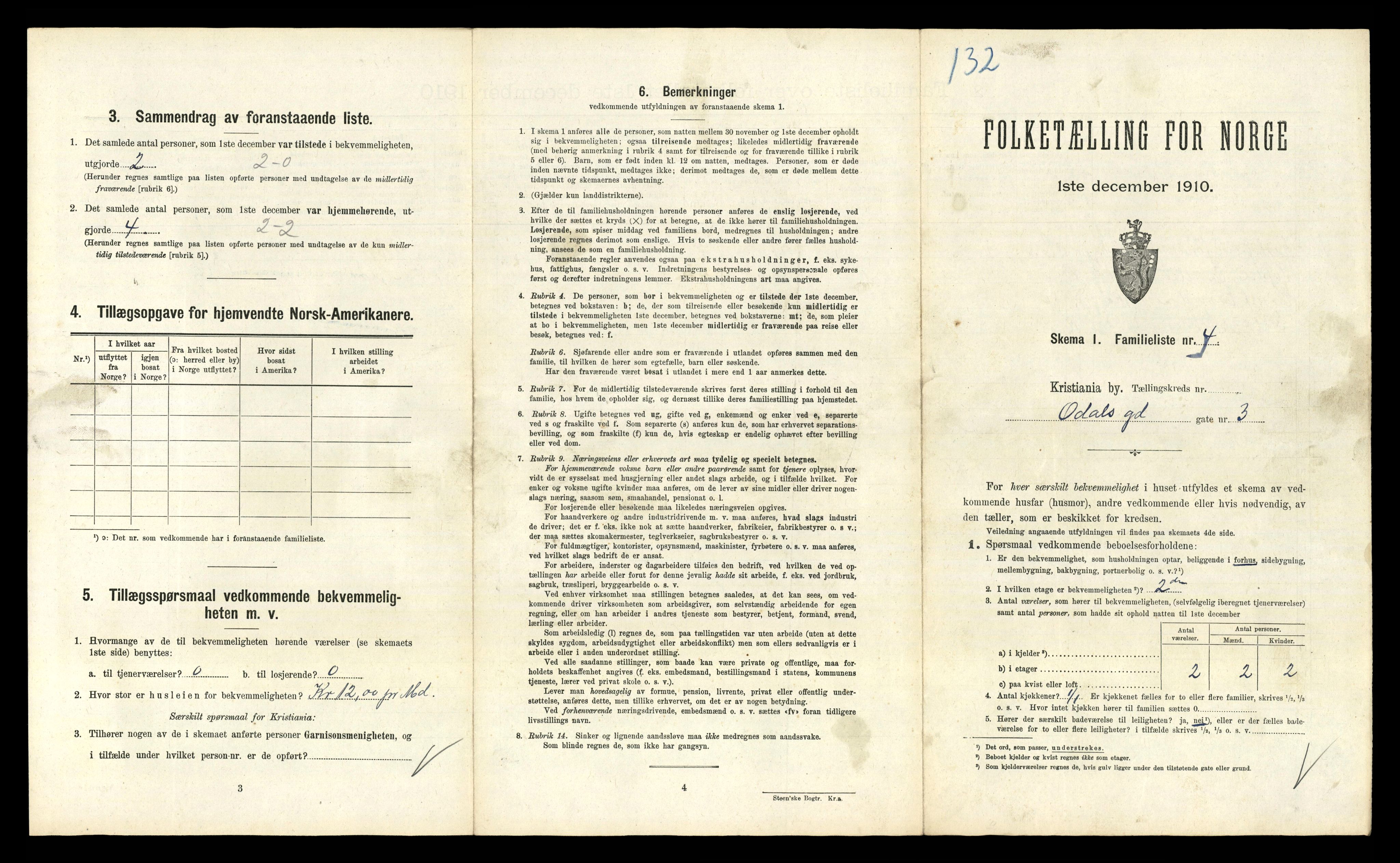 RA, 1910 census for Kristiania, 1910, p. 72693