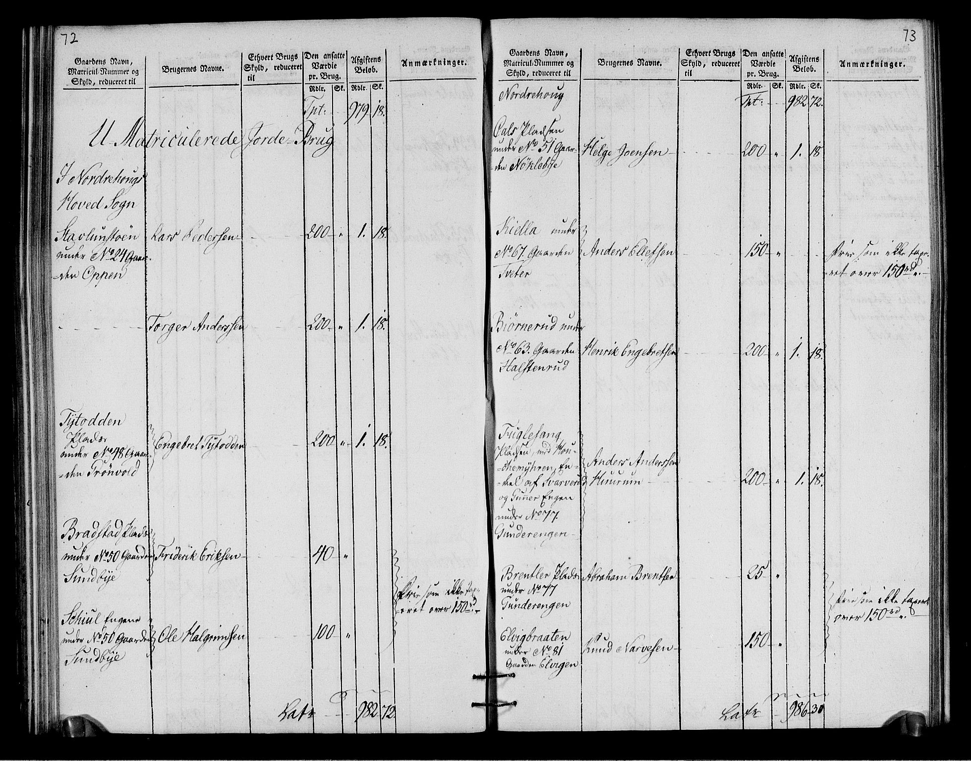 Rentekammeret inntil 1814, Realistisk ordnet avdeling, RA/EA-4070/N/Ne/Nea/L0049: Ringerike og Hallingdal fogderi. Oppebørselsregister for Ringerike, 1803-1804, p. 39