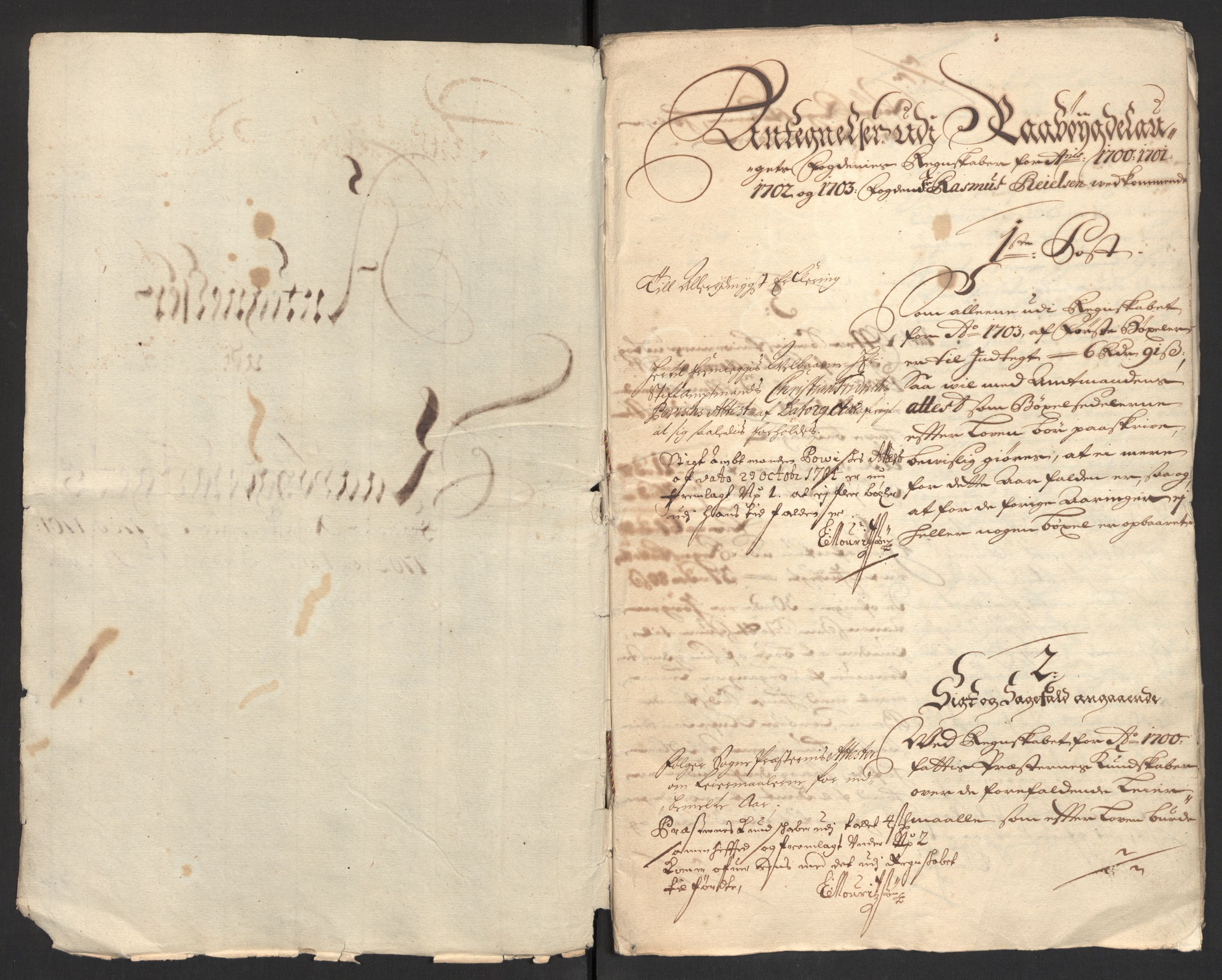 Rentekammeret inntil 1814, Reviderte regnskaper, Fogderegnskap, RA/EA-4092/R40/L2447: Fogderegnskap Råbyggelag, 1703-1705, p. 117