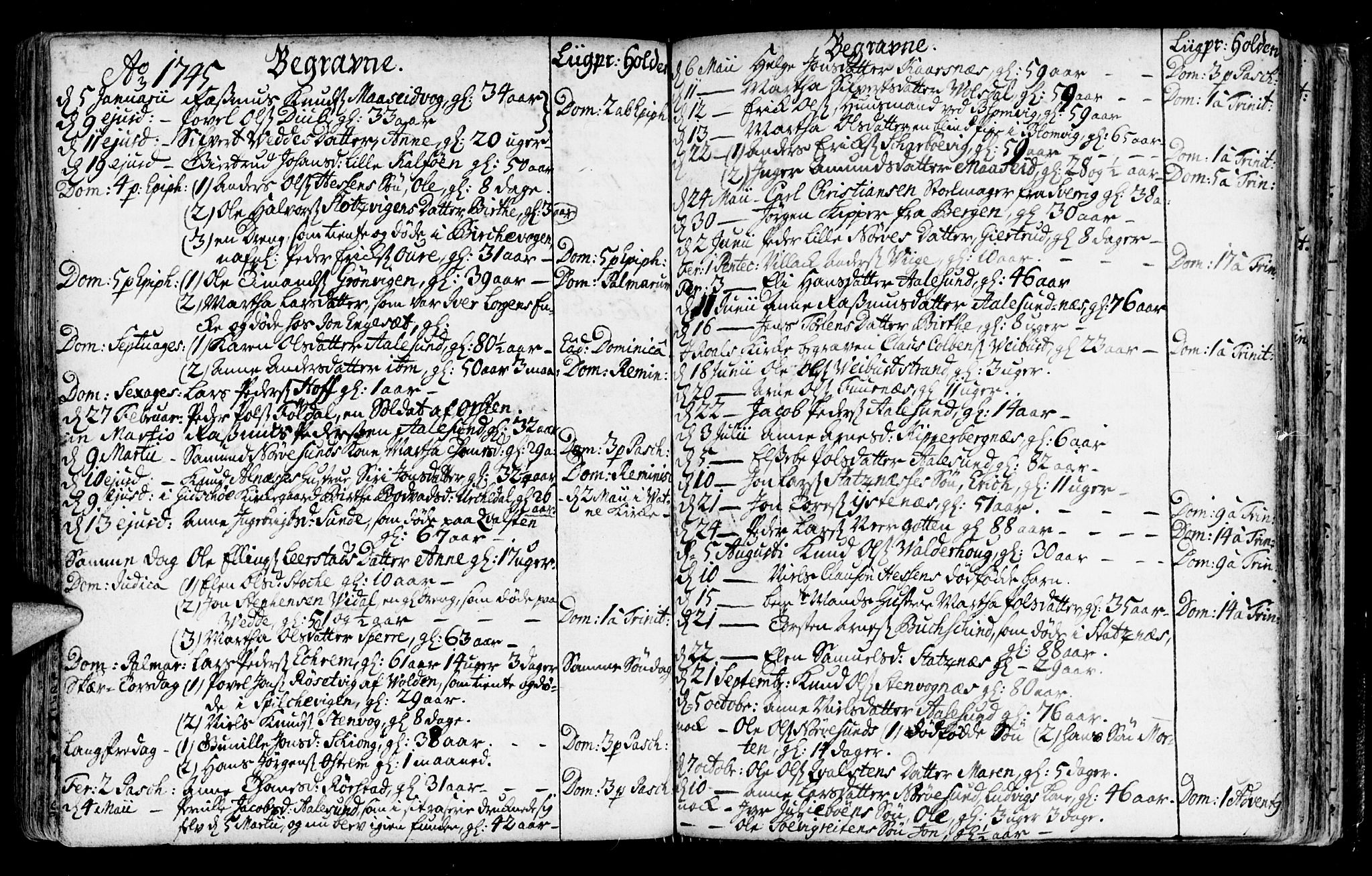 Ministerialprotokoller, klokkerbøker og fødselsregistre - Møre og Romsdal, AV/SAT-A-1454/528/L0391: Parish register (official) no. 528A02, 1739-1761
