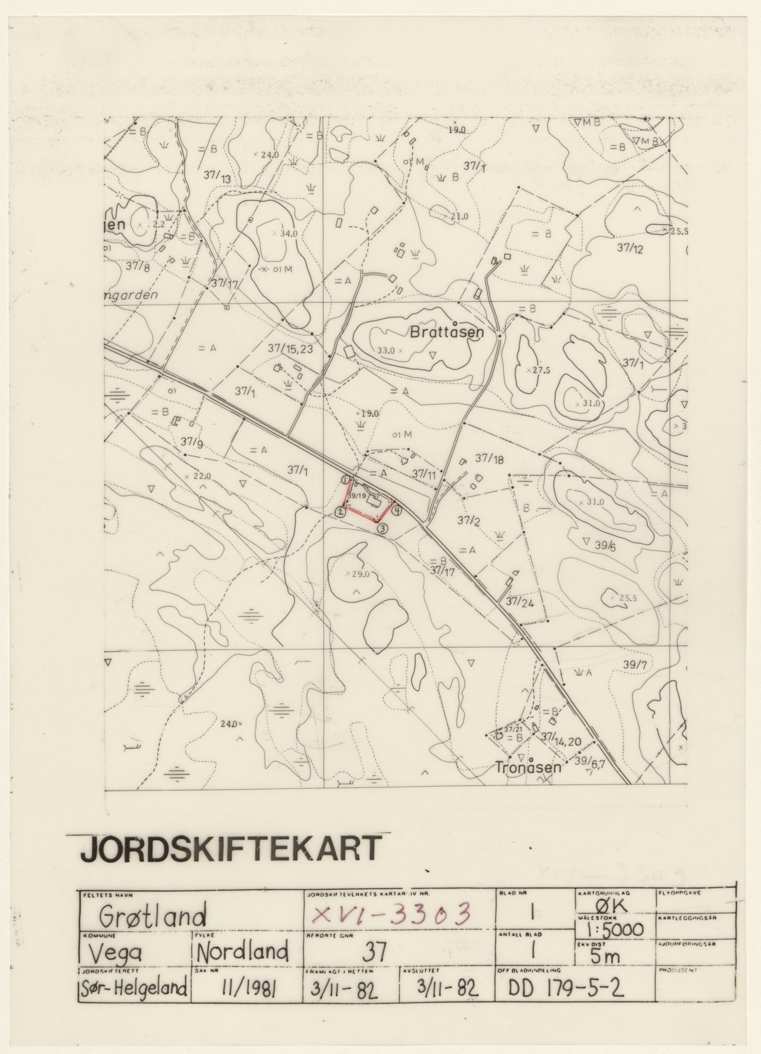Jordskifteverkets kartarkiv, RA/S-3929/T, 1859-1988, p. 4302