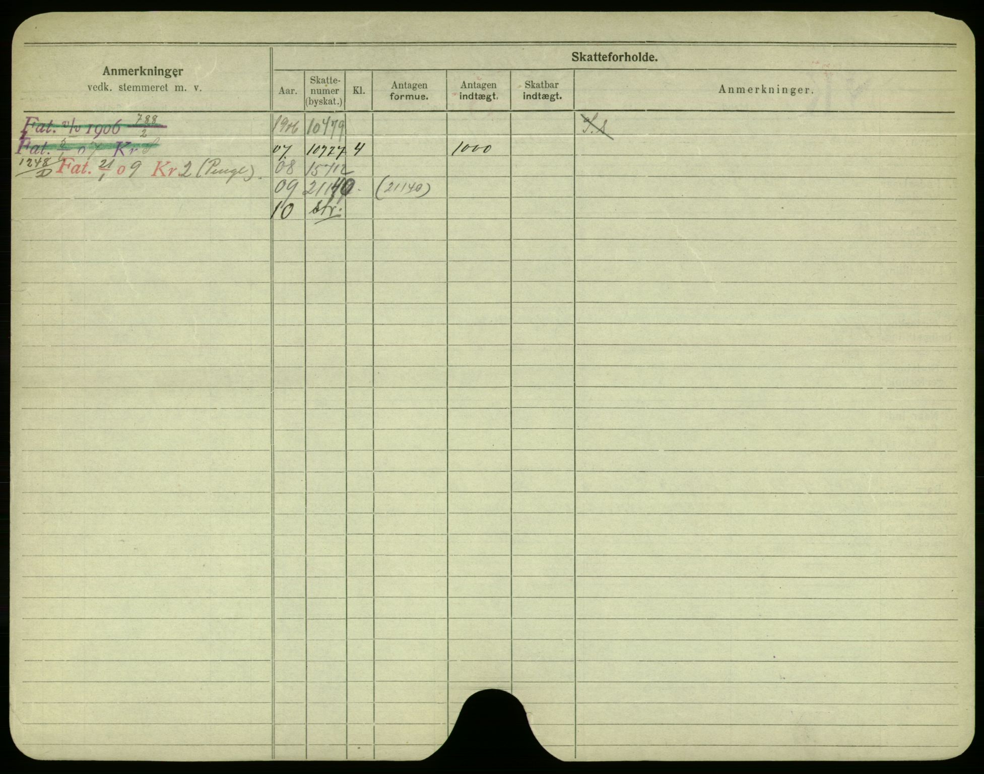 Oslo folkeregister, Registerkort, AV/SAO-A-11715/F/Fa/Fac/L0003: Menn, 1906-1914, p. 1197b