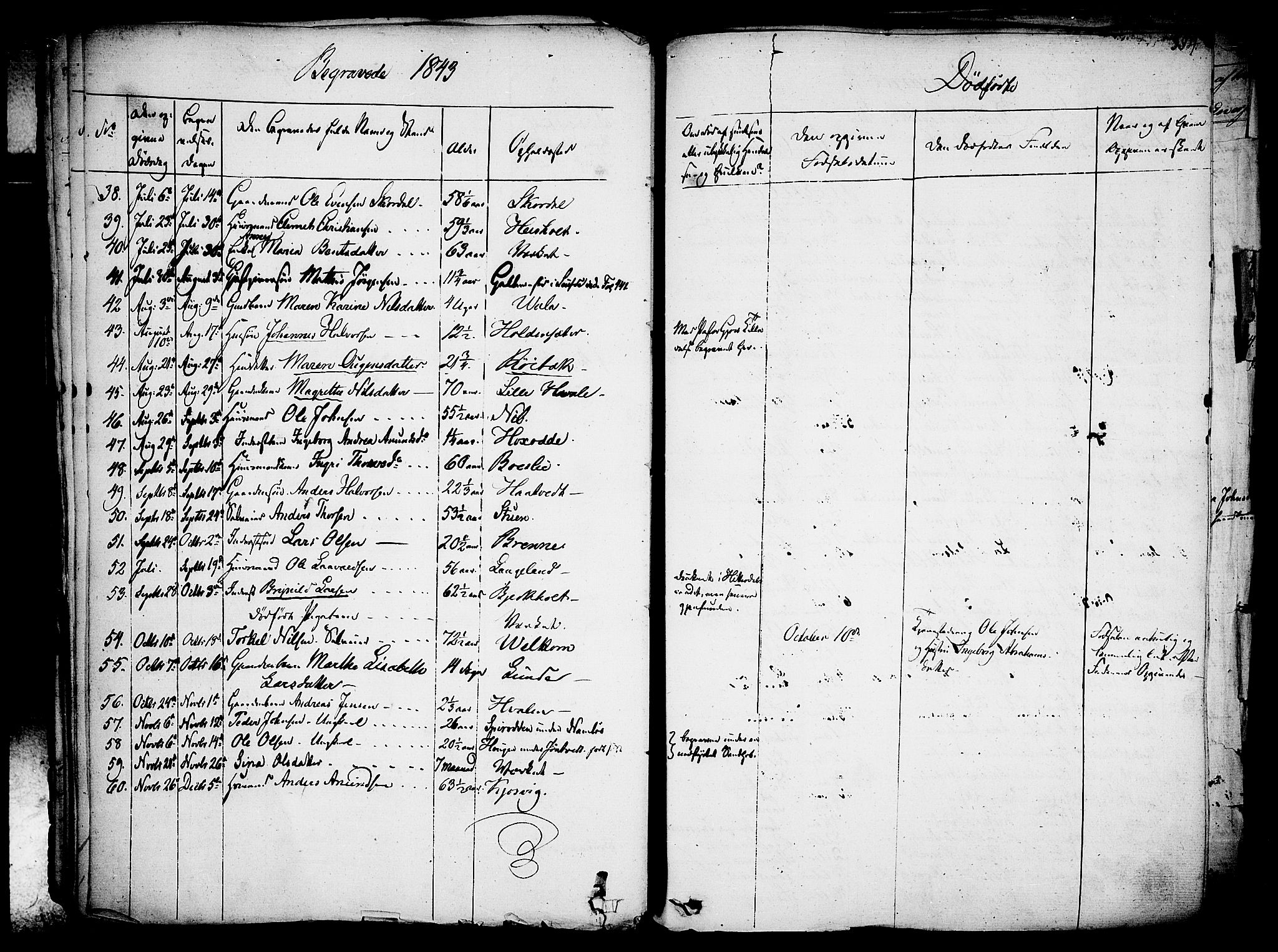 Holla kirkebøker, AV/SAKO-A-272/F/Fa/L0004: Parish register (official) no. 4, 1830-1848, p. 384