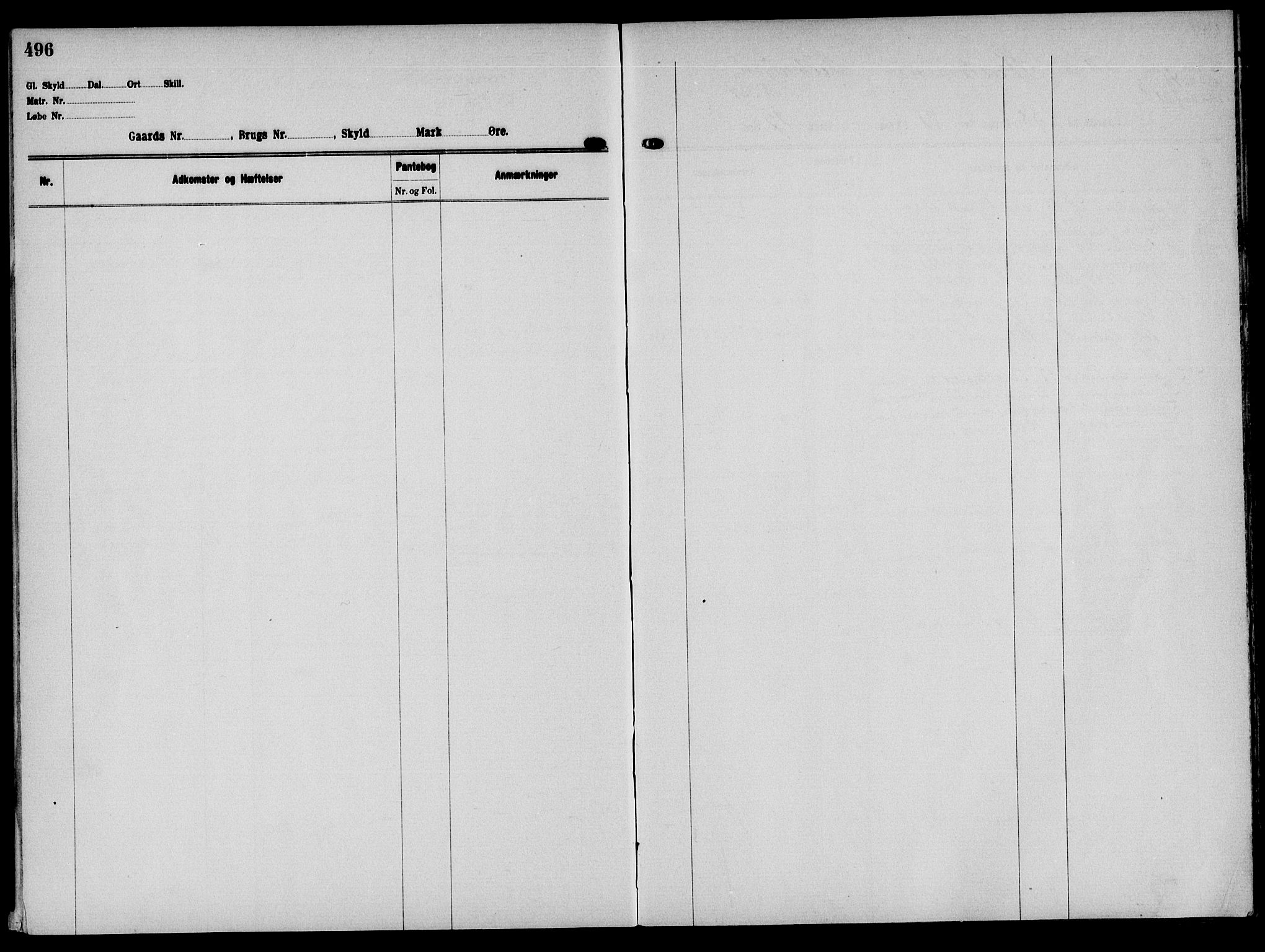 Solør tingrett, AV/SAH-TING-008/H/Ha/Hak/L0004: Mortgage register no. IV, 1900-1935, p. 496