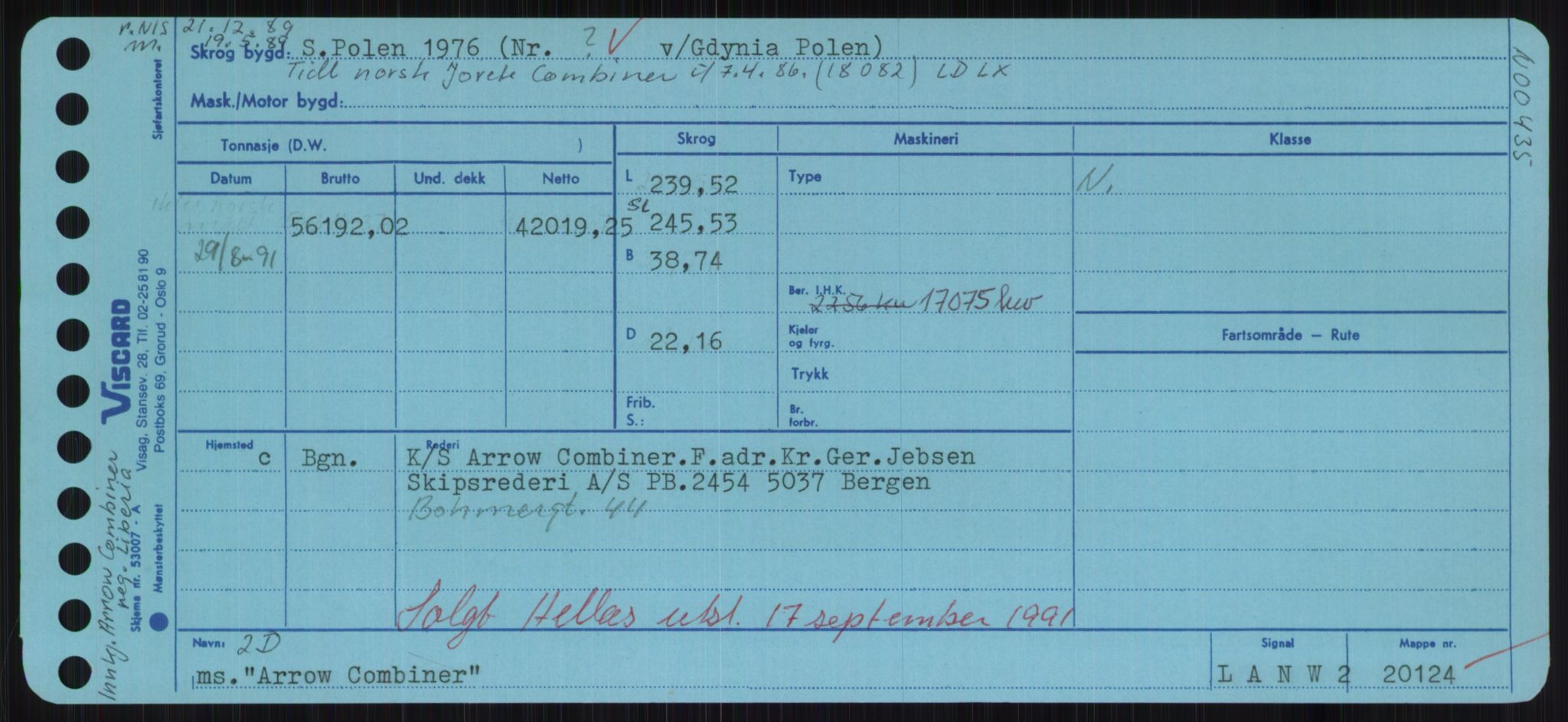 Sjøfartsdirektoratet med forløpere, Skipsmålingen, AV/RA-S-1627/H/Hd/L0002: Fartøy, Apa-Axe, p. 193