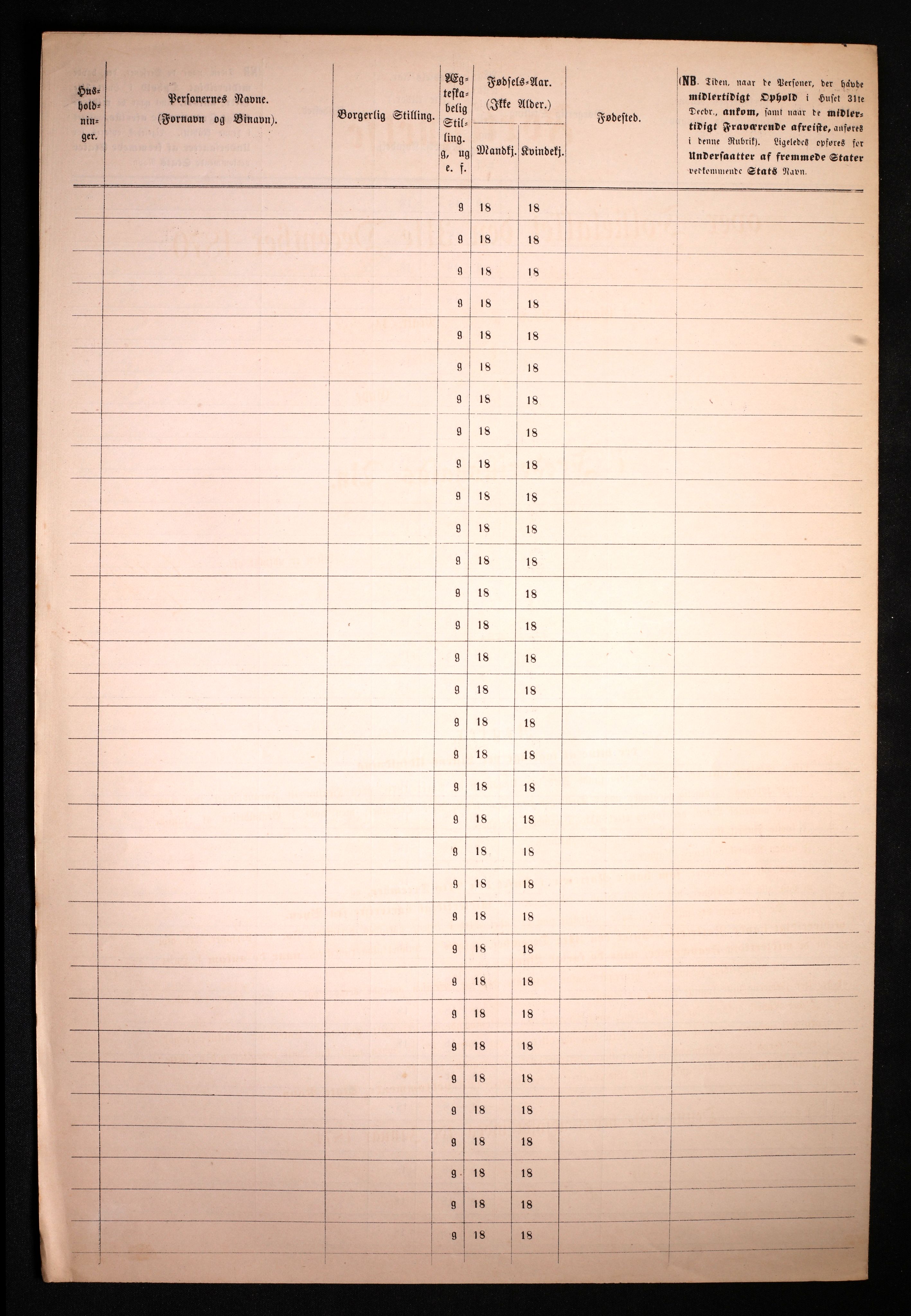 RA, 1870 census for 0101 Fredrikshald, 1870, p. 2238