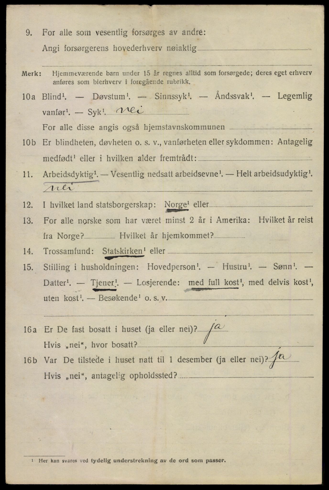 SAO, 1920 census for Kristiania, 1920, p. 487036