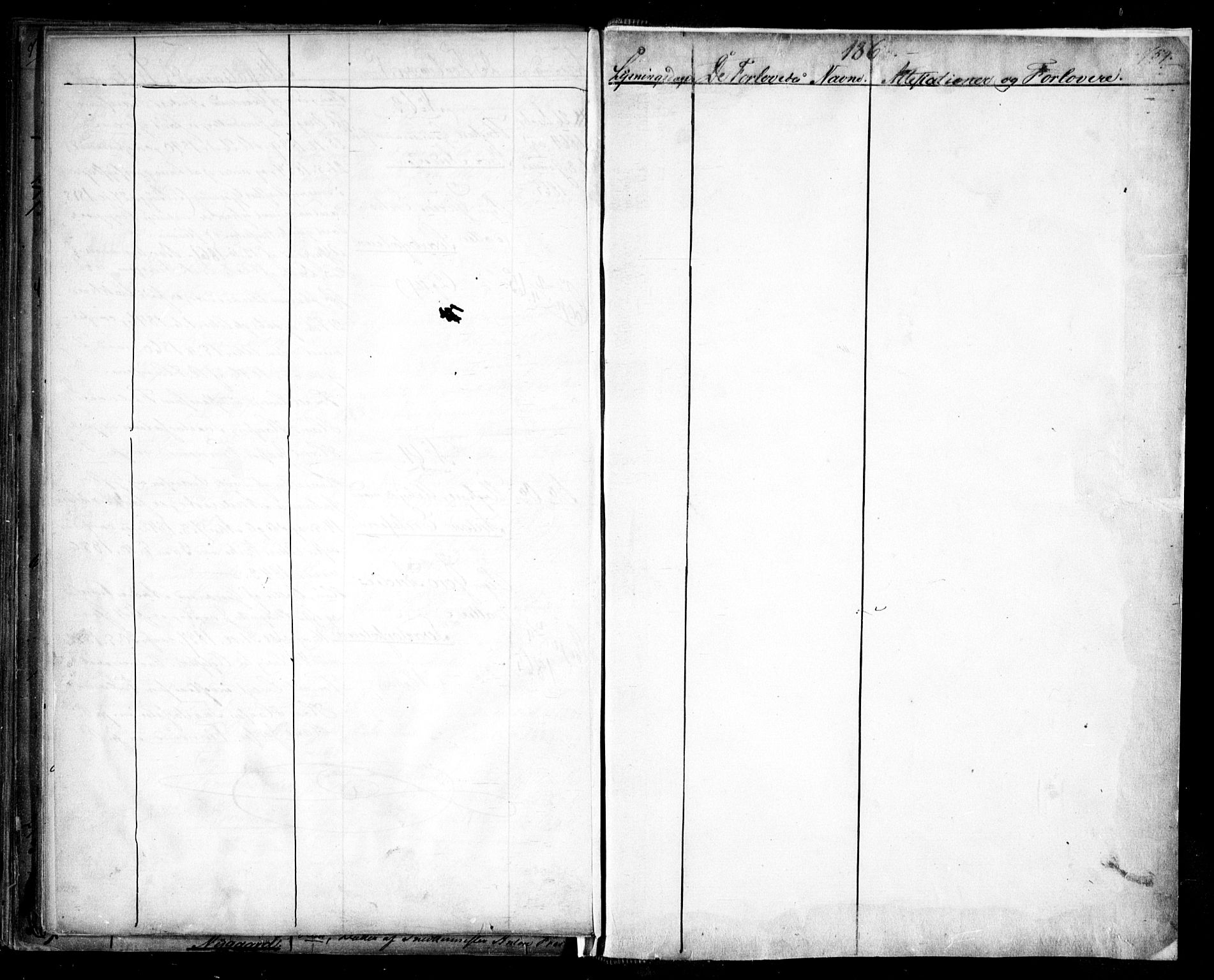 Aker prestekontor kirkebøker, AV/SAO-A-10861/H/L0005: Banns register no. 5, 1853-1864