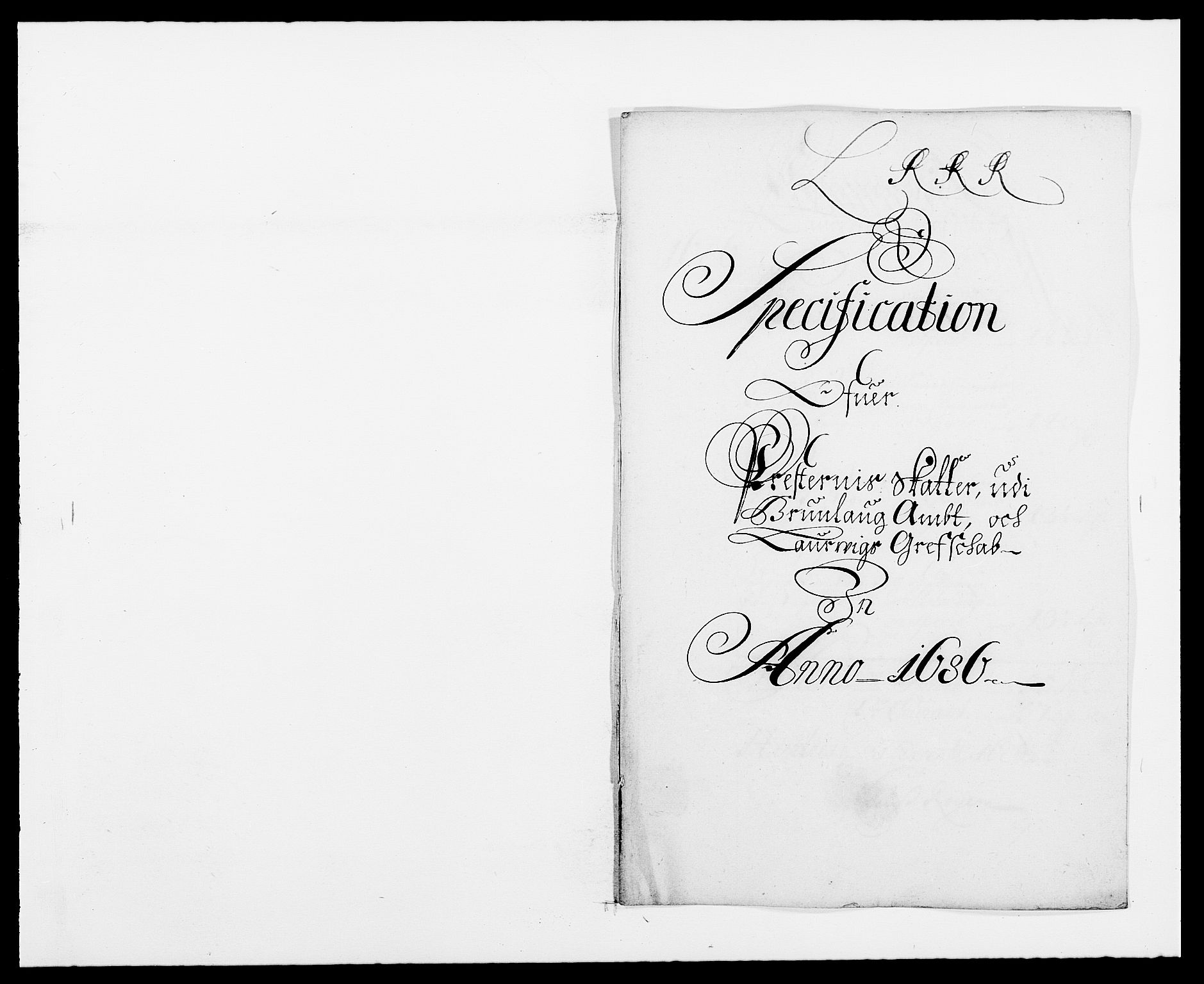 Rentekammeret inntil 1814, Reviderte regnskaper, Fogderegnskap, RA/EA-4092/R33/L1970: Fogderegnskap Larvik grevskap, 1675-1687, p. 244