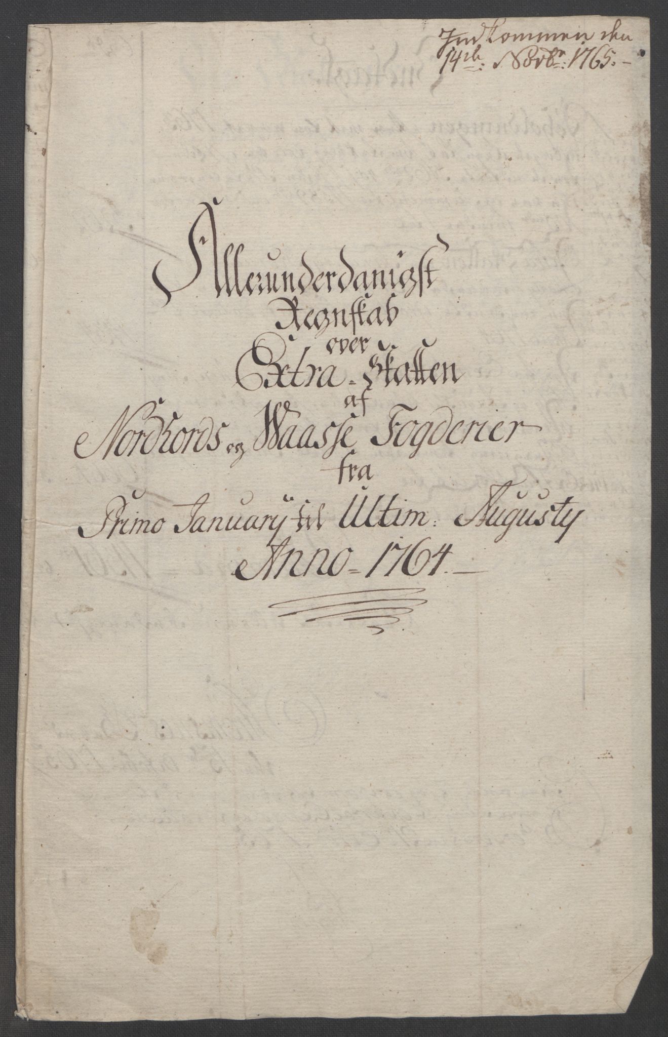Rentekammeret inntil 1814, Reviderte regnskaper, Fogderegnskap, RA/EA-4092/R51/L3303: Ekstraskatten Nordhordland og Voss, 1762-1772, p. 73