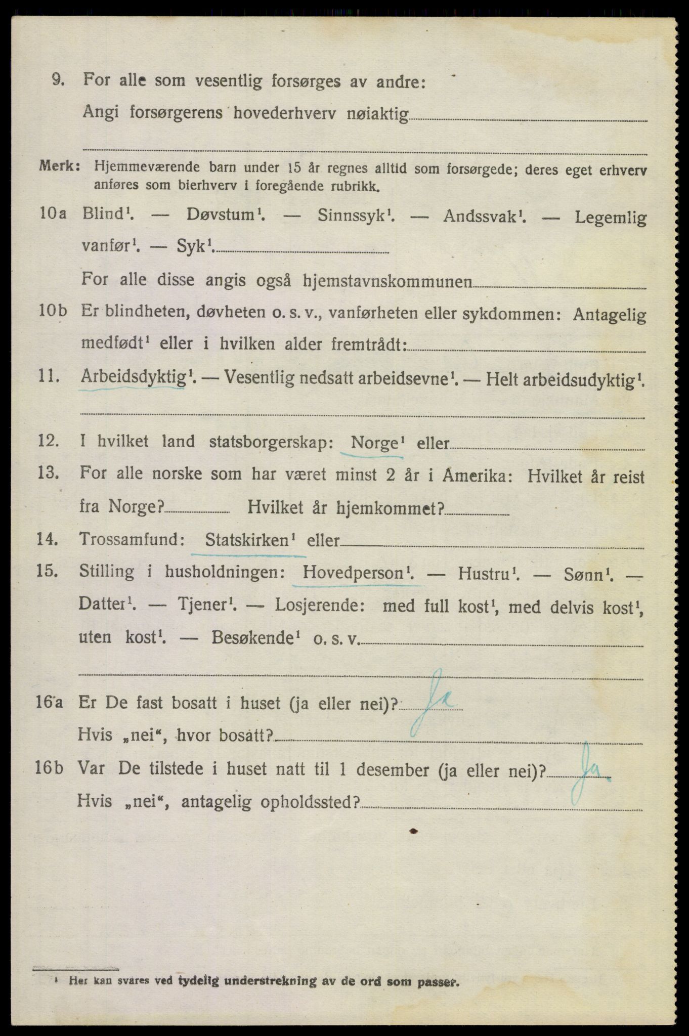 SAKO, 1920 census for Ytre Sandsvær, 1920, p. 2647