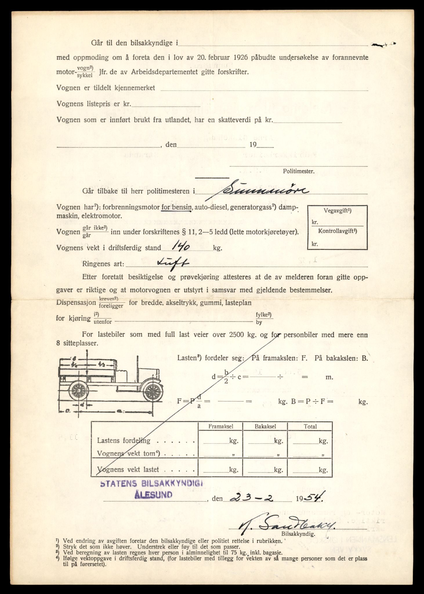 Møre og Romsdal vegkontor - Ålesund trafikkstasjon, AV/SAT-A-4099/F/Fe/L0037: Registreringskort for kjøretøy T 13031 - T 13179, 1927-1998, p. 836