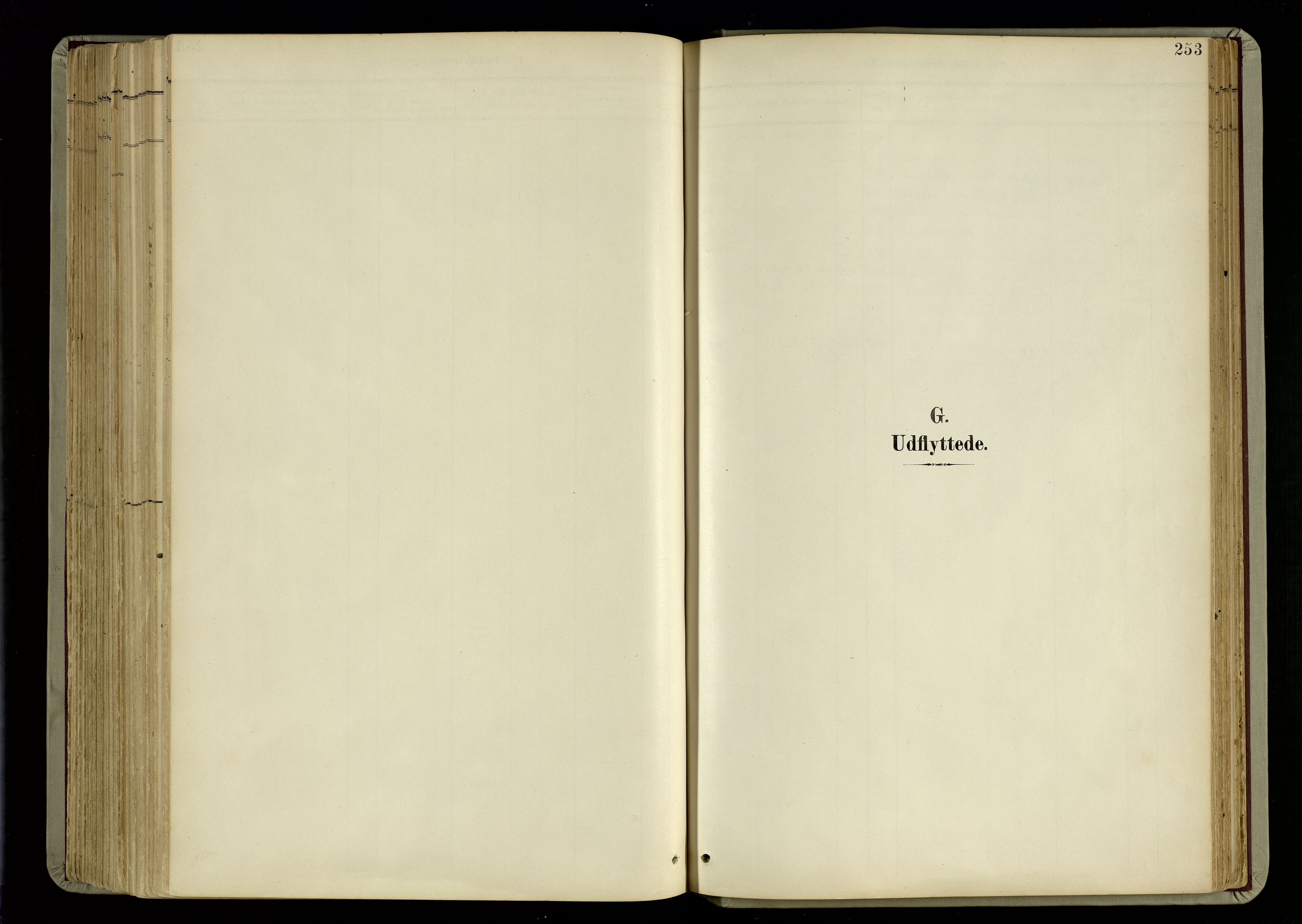 Hommedal sokneprestkontor, SAK/1111-0023/F/Fa/Fab/L0007: Parish register (official) no. A 7, 1898-1924, p. 253