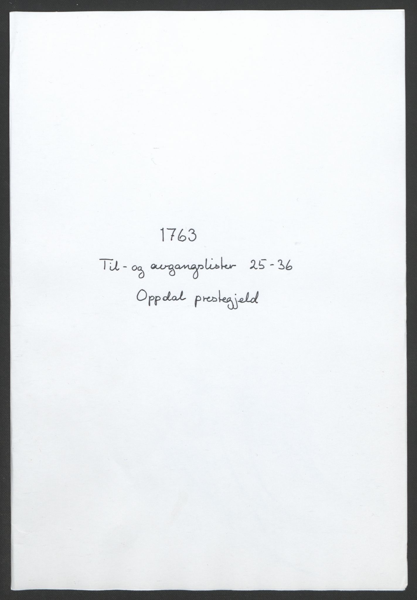 Rentekammeret inntil 1814, Realistisk ordnet avdeling, RA/EA-4070/Ol/L0021: [Gg 10]: Ekstraskatten, 23.09.1762. Orkdal og Gauldal, 1762-1767, p. 296