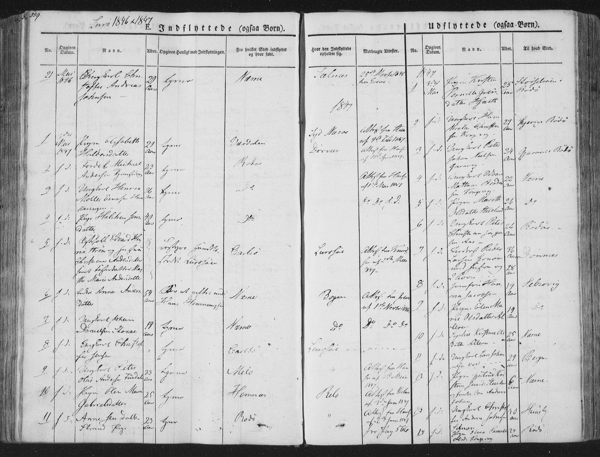Ministerialprotokoller, klokkerbøker og fødselsregistre - Nordland, SAT/A-1459/839/L0566: Parish register (official) no. 839A03, 1825-1862, p. 559
