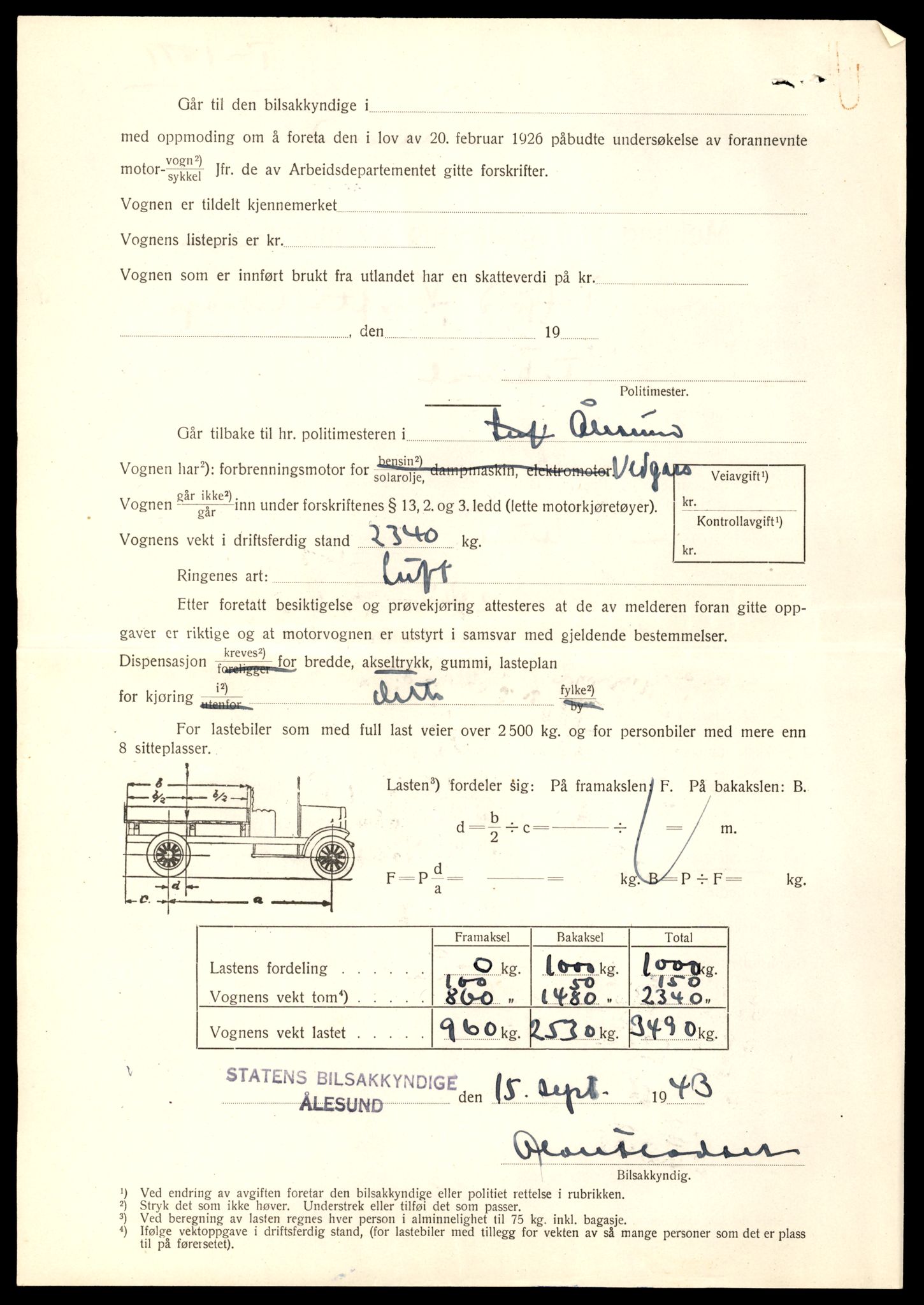 Møre og Romsdal vegkontor - Ålesund trafikkstasjon, AV/SAT-A-4099/F/Fe/L0033: Registreringskort for kjøretøy T 12151 - T 12474, 1927-1998, p. 2066