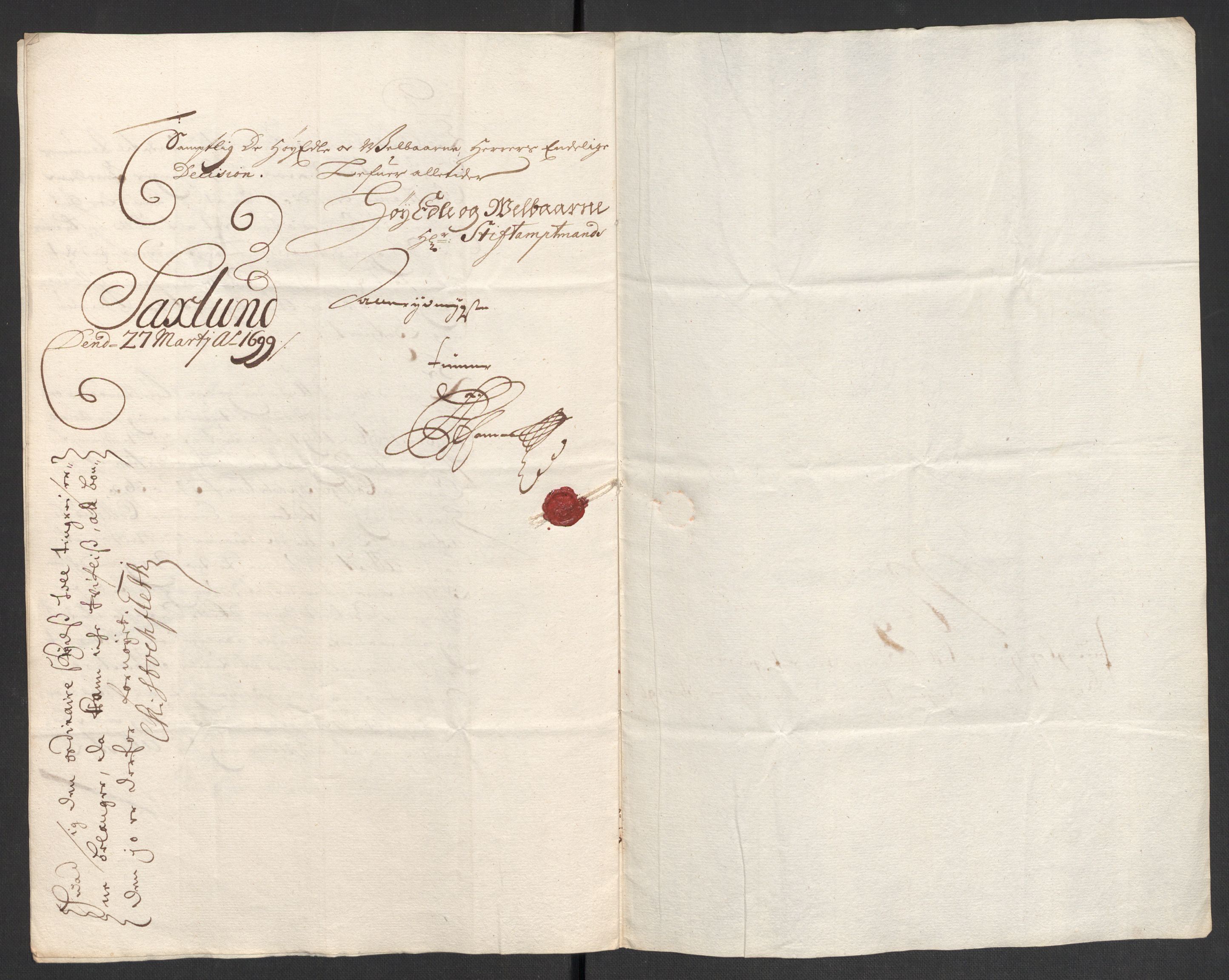 Rentekammeret inntil 1814, Reviderte regnskaper, Fogderegnskap, AV/RA-EA-4092/R16/L1037: Fogderegnskap Hedmark, 1697-1698, p. 289