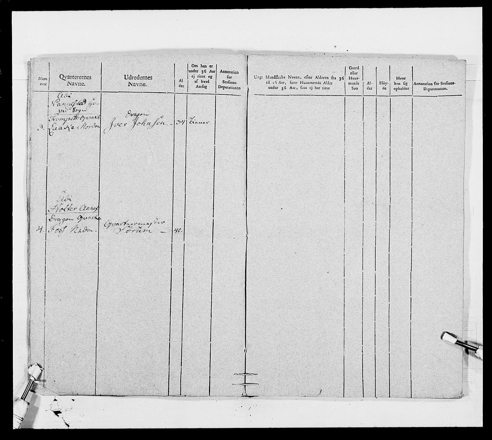 Generalitets- og kommissariatskollegiet, Det kongelige norske kommissariatskollegium, AV/RA-EA-5420/E/Eh/L0006: Akershusiske dragonregiment, 1796-1800, p. 173