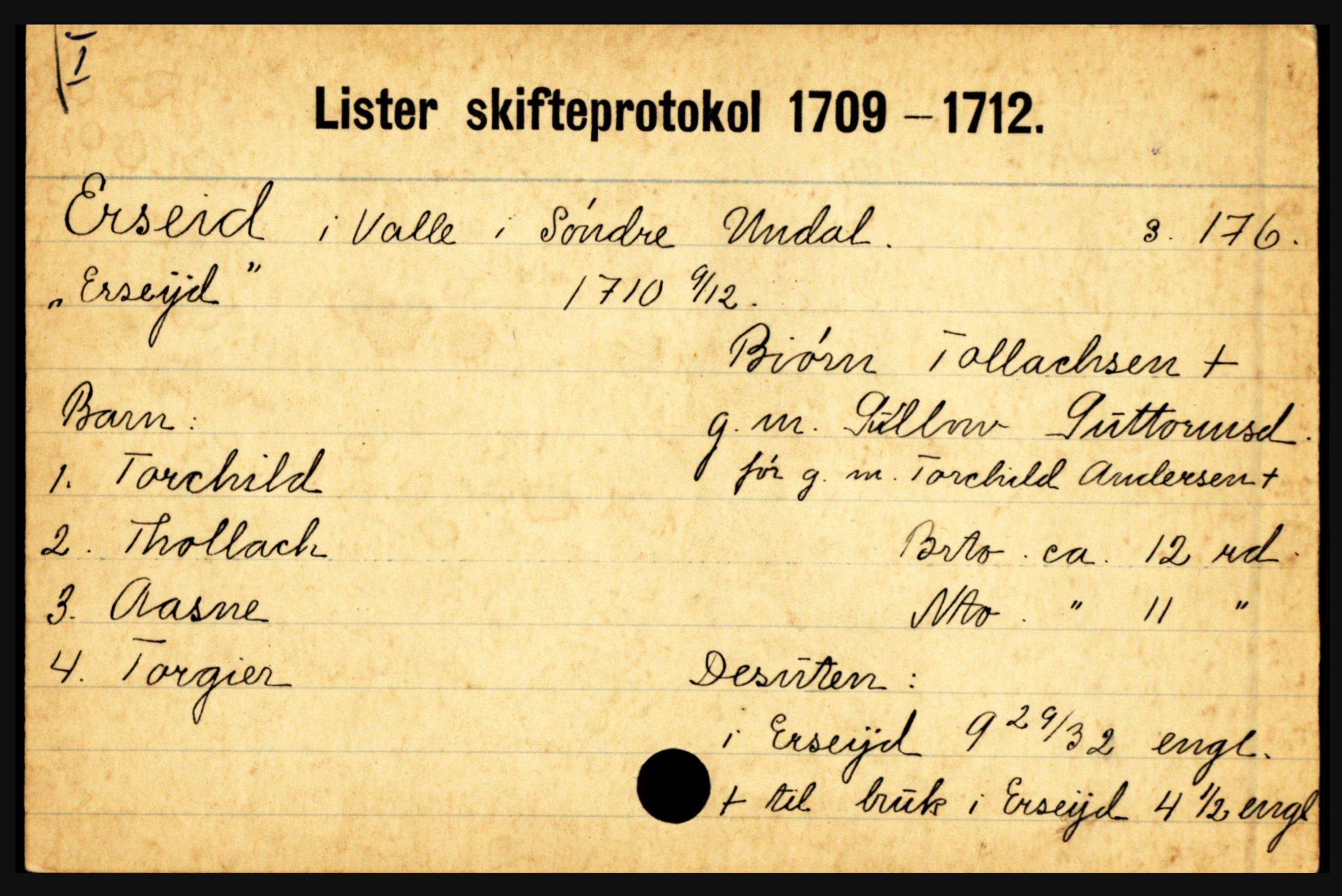 Lister sorenskriveri, AV/SAK-1221-0003/H, p. 7813