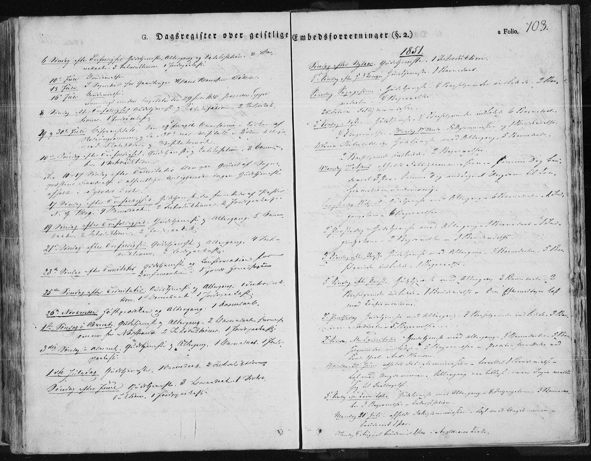 Tysvær sokneprestkontor, AV/SAST-A -101864/H/Ha/Haa/L0001: Parish register (official) no. A 1.2, 1831-1856, p. 703