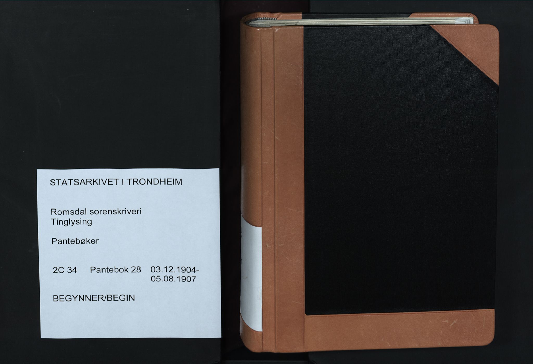 Romsdal sorenskriveri, AV/SAT-A-4149/1/2/2C/L0034: Mortgage book no. 28, 1904-1907