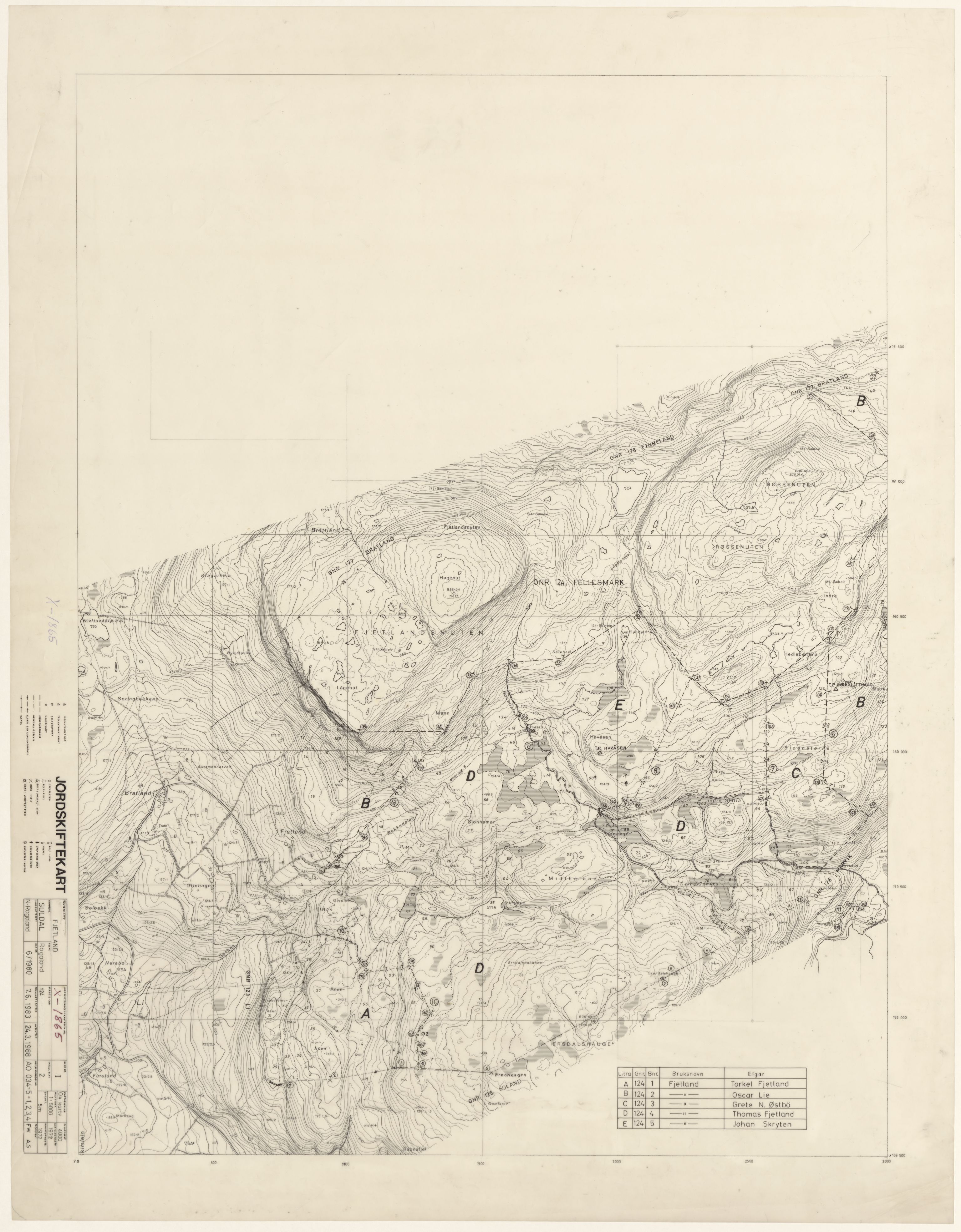 Jordskifteverkets kartarkiv, RA/S-3929/T, 1859-1988, p. 2300