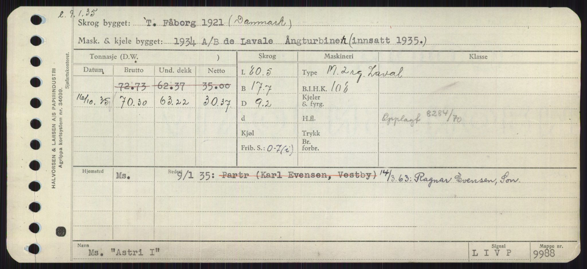 Sjøfartsdirektoratet med forløpere, Skipsmålingen, RA/S-1627/H/Ha/L0001/0001: Fartøy, A-Eig / Fartøy A-Bjøn, p. 469