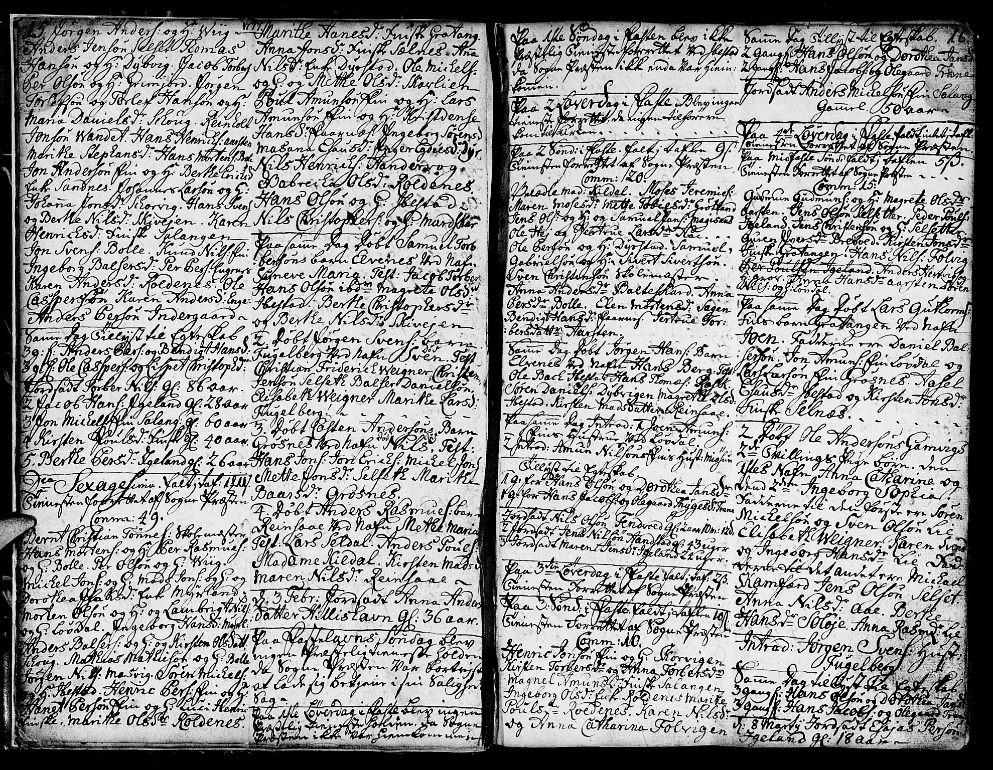 Ibestad sokneprestembete, SATØ/S-0077/H/Ha/Hab/L0001klokker: Parish register (copy) no. 1, 1776-1808, p. 15-16