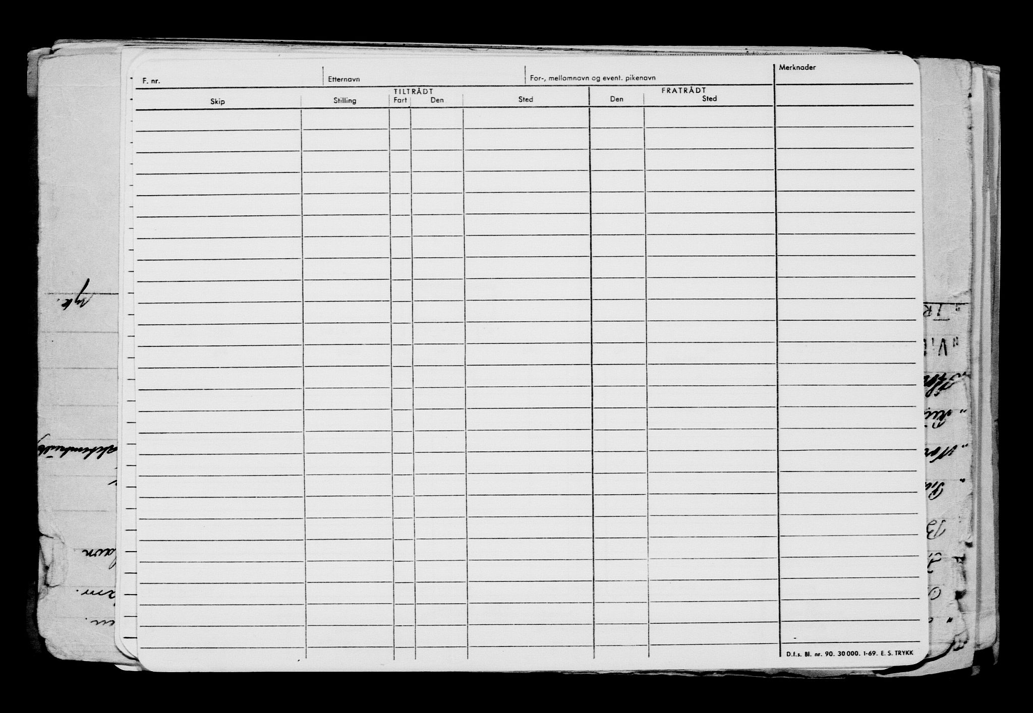 Direktoratet for sjømenn, AV/RA-S-3545/G/Gb/L0234: Hovedkort, 1924, p. 138