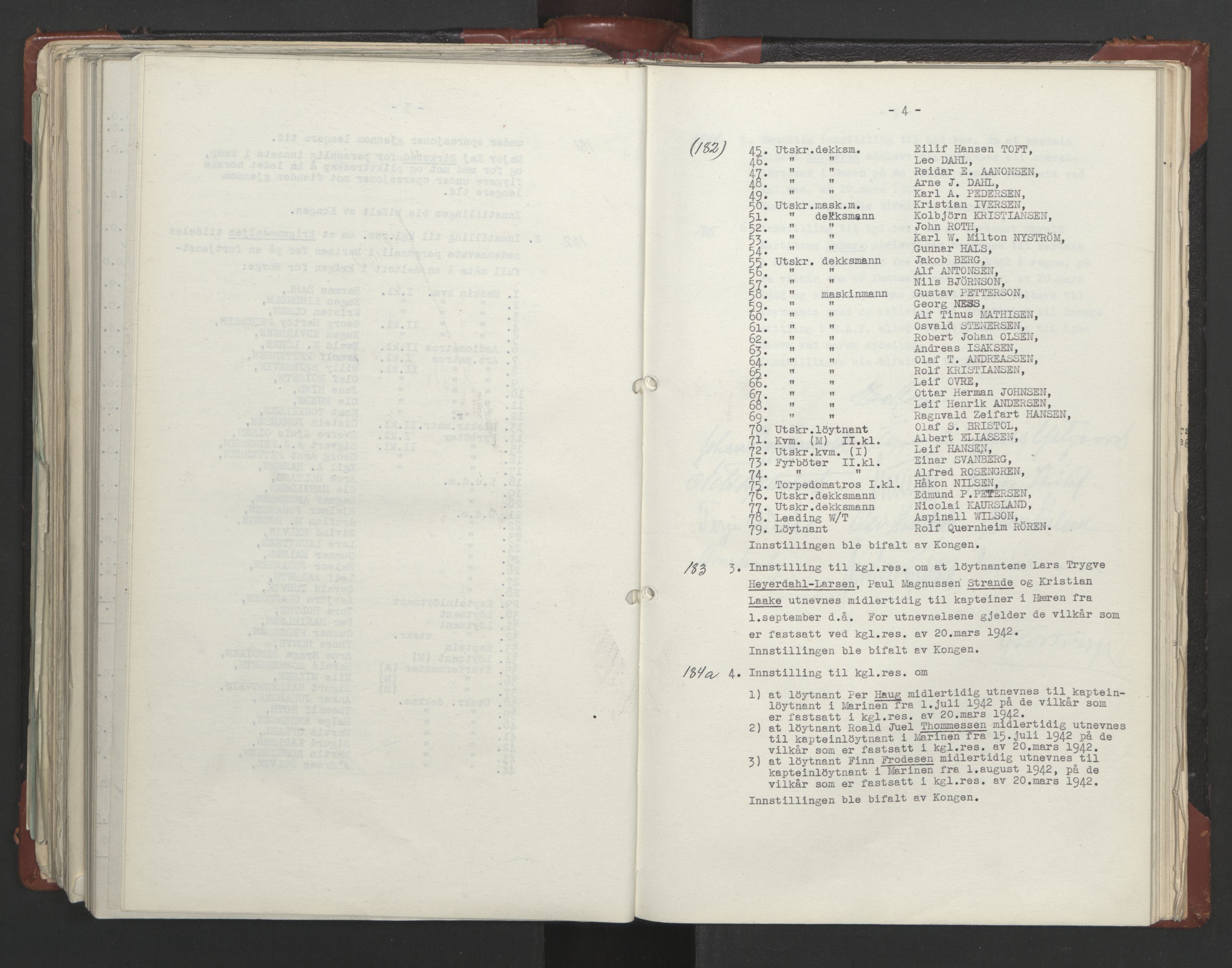 Statsrådssekretariatet, AV/RA-S-1001/A/Ac/L0122: Kgl. res. (9/4) 17/4 1940 -18/12 1942, 1940-1942, p. 336