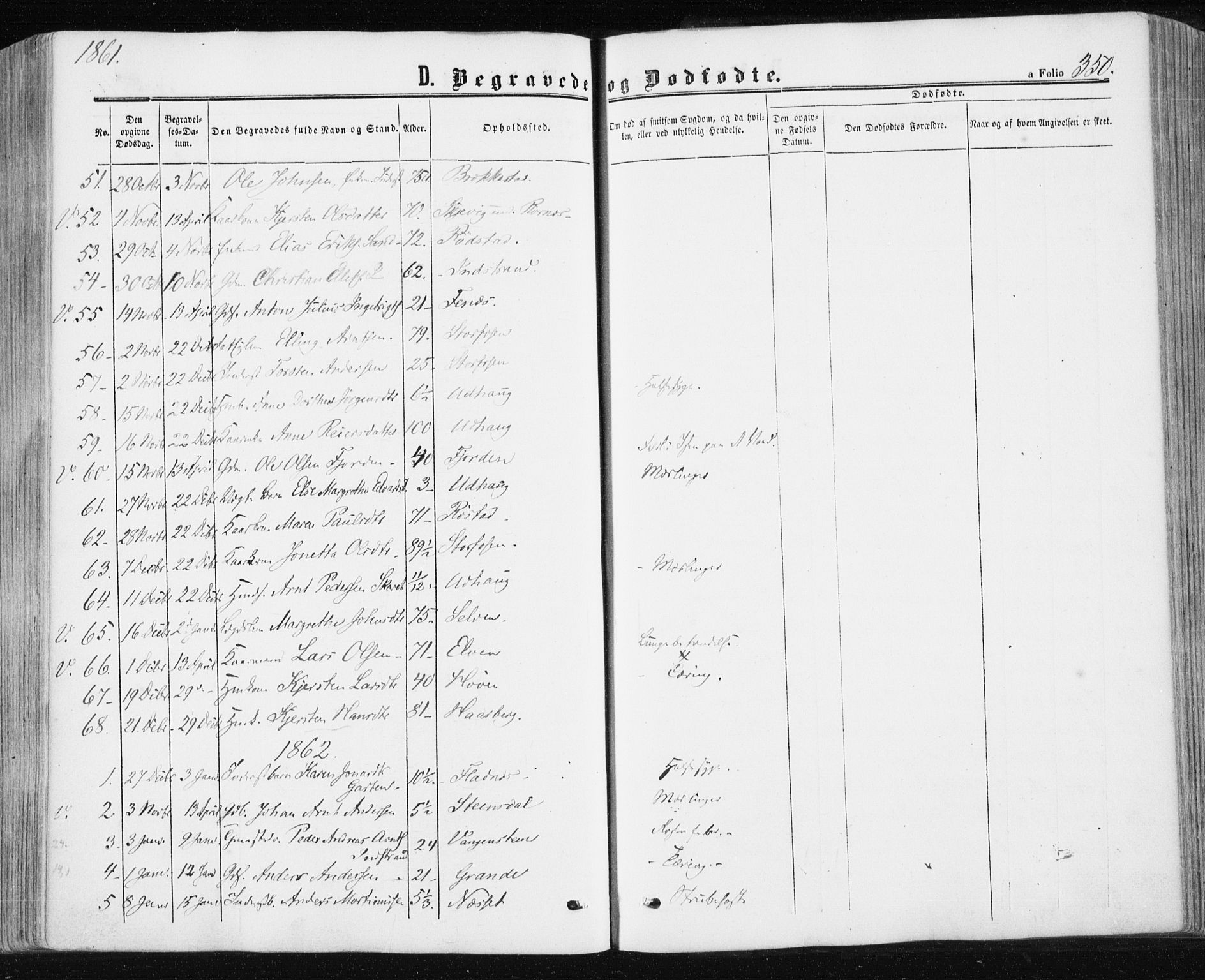 Ministerialprotokoller, klokkerbøker og fødselsregistre - Sør-Trøndelag, SAT/A-1456/659/L0737: Parish register (official) no. 659A07, 1857-1875, p. 350