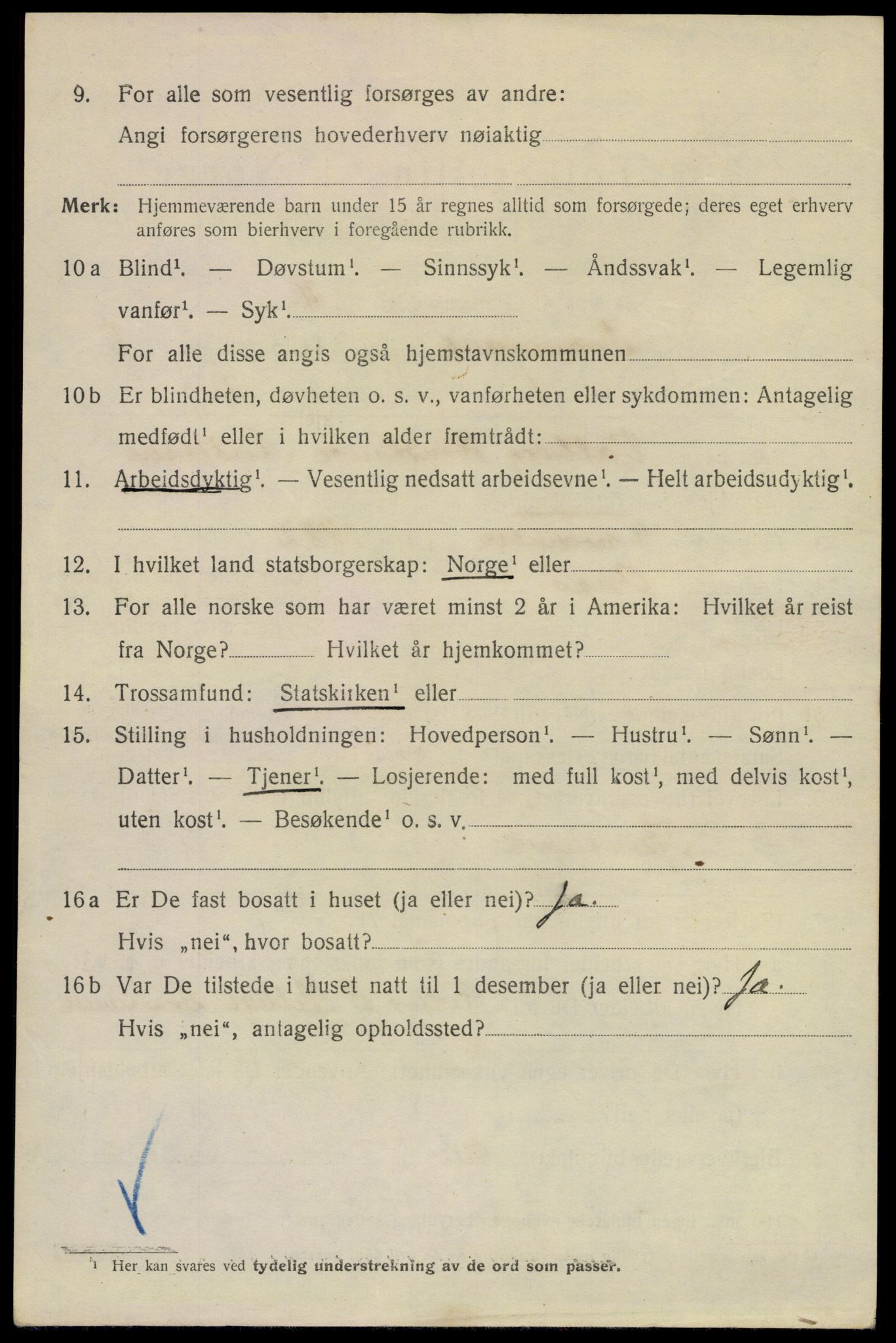 SAKO, 1920 census for Drammen, 1920, p. 53064