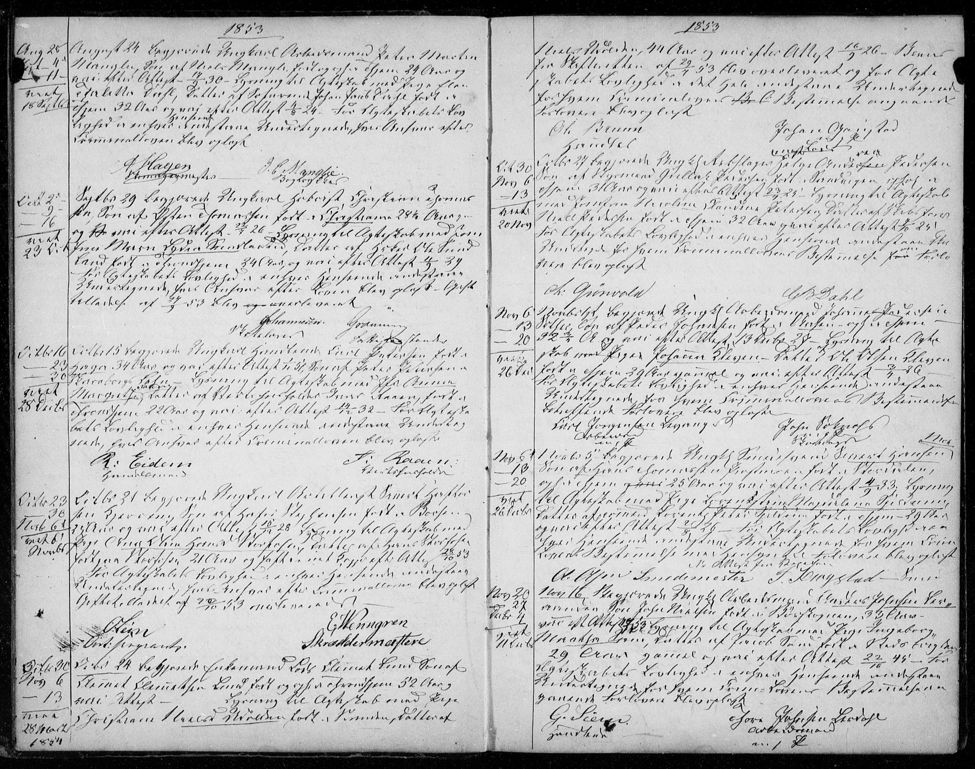 Ministerialprotokoller, klokkerbøker og fødselsregistre - Sør-Trøndelag, SAT/A-1456/601/L0052: Parish register (official) no. 601A20, 1852-1866