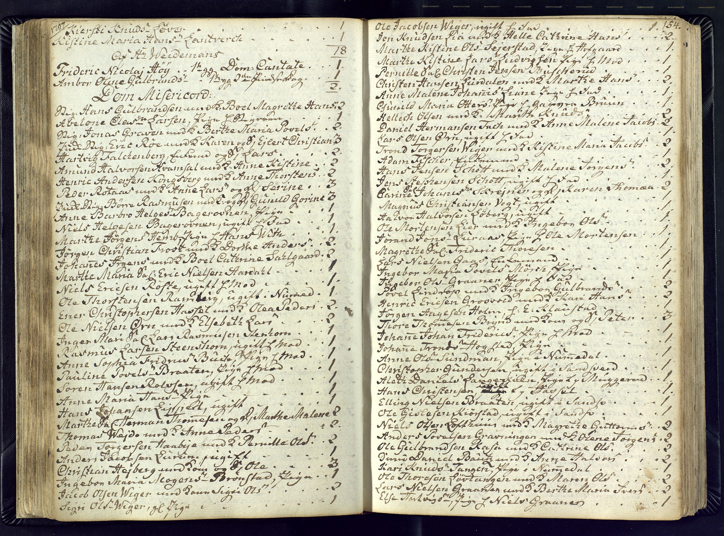 Kongsberg kirkebøker, AV/SAKO-A-22/M/Ma/L0012: Communicants register no. 12, 1794-1800, p. 154