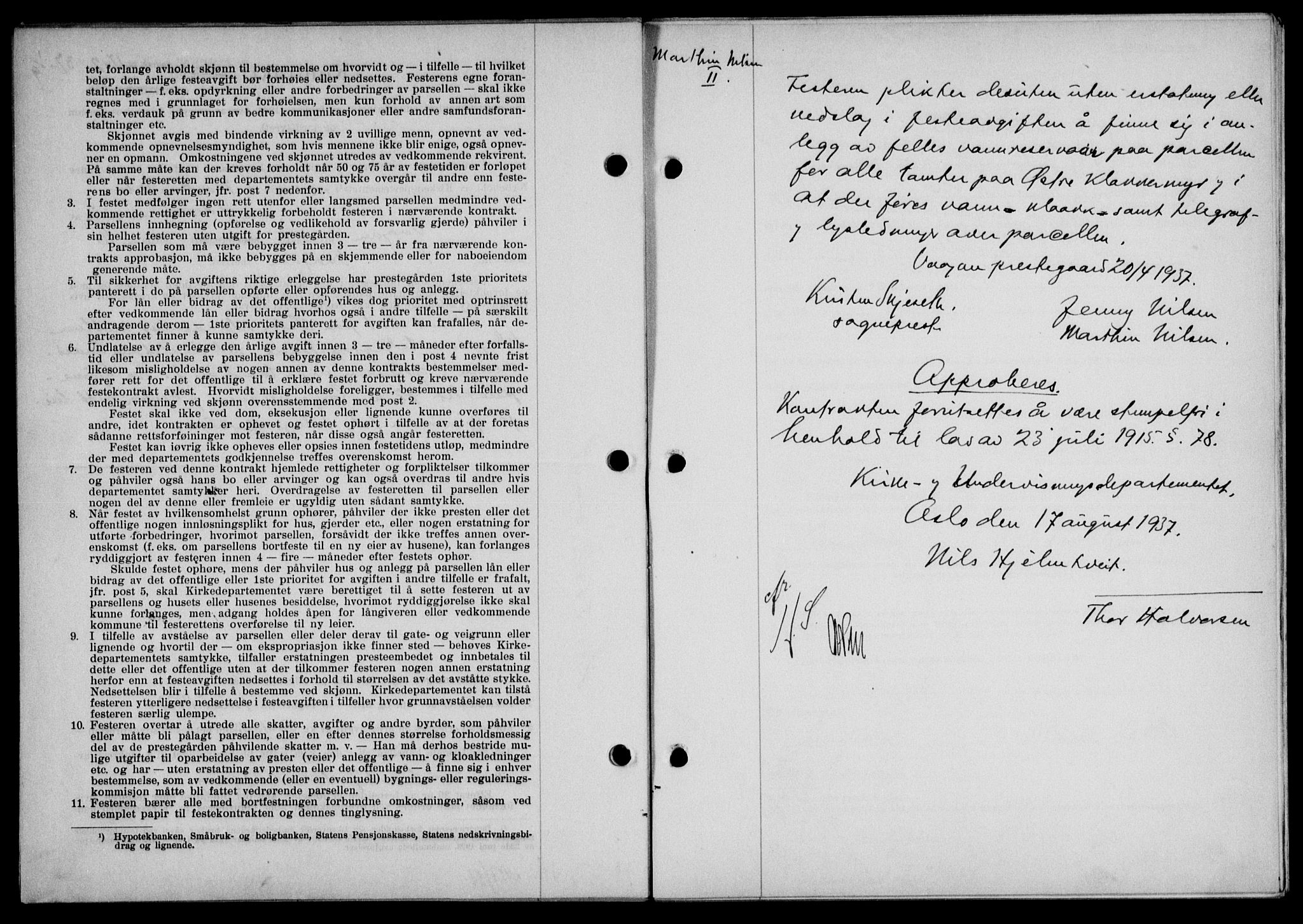 Lofoten sorenskriveri, SAT/A-0017/1/2/2C/L0002a: Mortgage book no. 2a, 1937-1937, Diary no: : 1742/1937