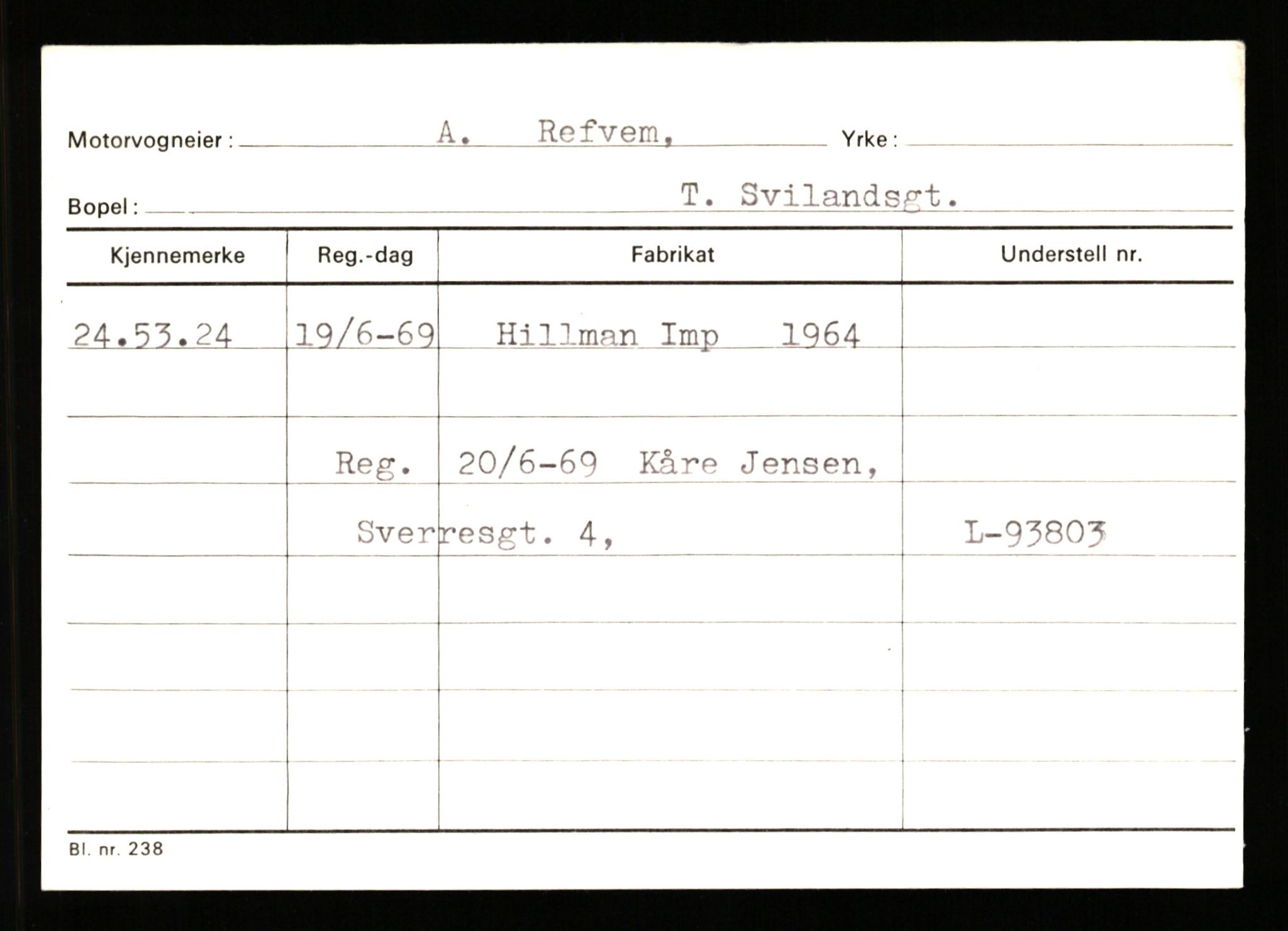 Stavanger trafikkstasjon, AV/SAST-A-101942/0/G/L0011: Registreringsnummer: 240000 - 363477, 1930-1971, p. 227