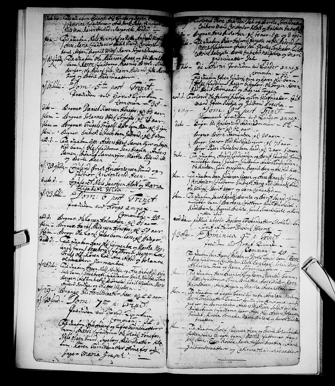 Norderhov kirkebøker, AV/SAKO-A-237/F/Fa/L0002a: Parish register (official) no. 2A, 1716-1725, p. 232-233