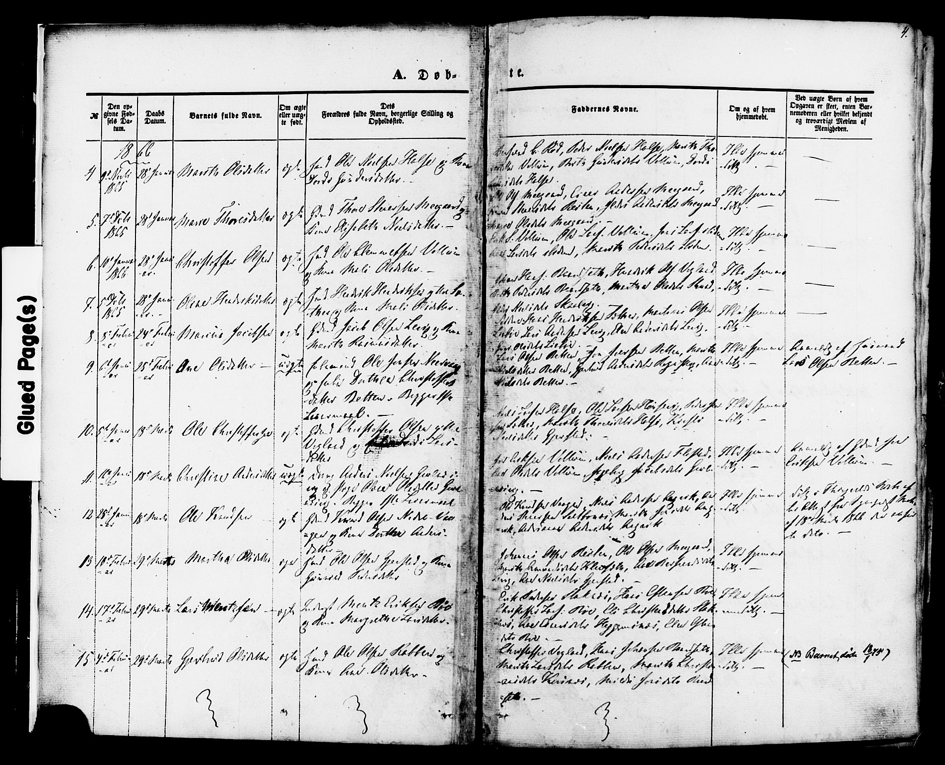 Ministerialprotokoller, klokkerbøker og fødselsregistre - Møre og Romsdal, AV/SAT-A-1454/576/L0884: Parish register (official) no. 576A02, 1865-1879, p. 4