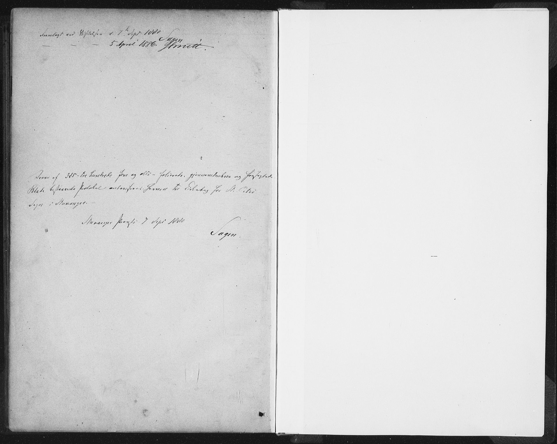 St. Petri sokneprestkontor, SAST/A-101813/001/30/30BB/L0004: Parish register (copy) no. B 4, 1878-1890