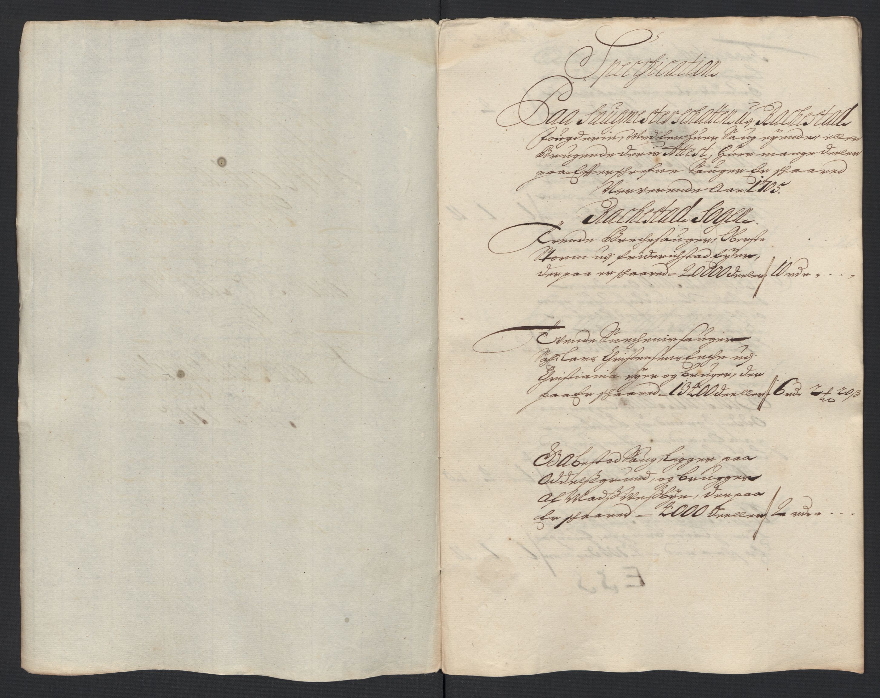 Rentekammeret inntil 1814, Reviderte regnskaper, Fogderegnskap, AV/RA-EA-4092/R07/L0297: Fogderegnskap Rakkestad, Heggen og Frøland, 1705, p. 188