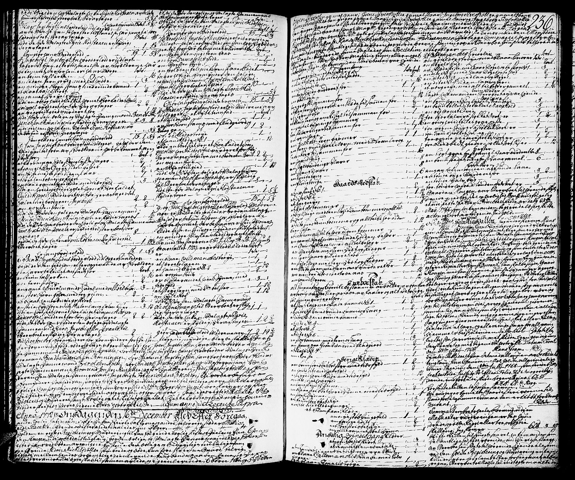 Orkdal sorenskriveri, SAT/A-4169/1/3/3Aa/L0007: Skifteprotokoller, 1767-1782, p. 235b-236a